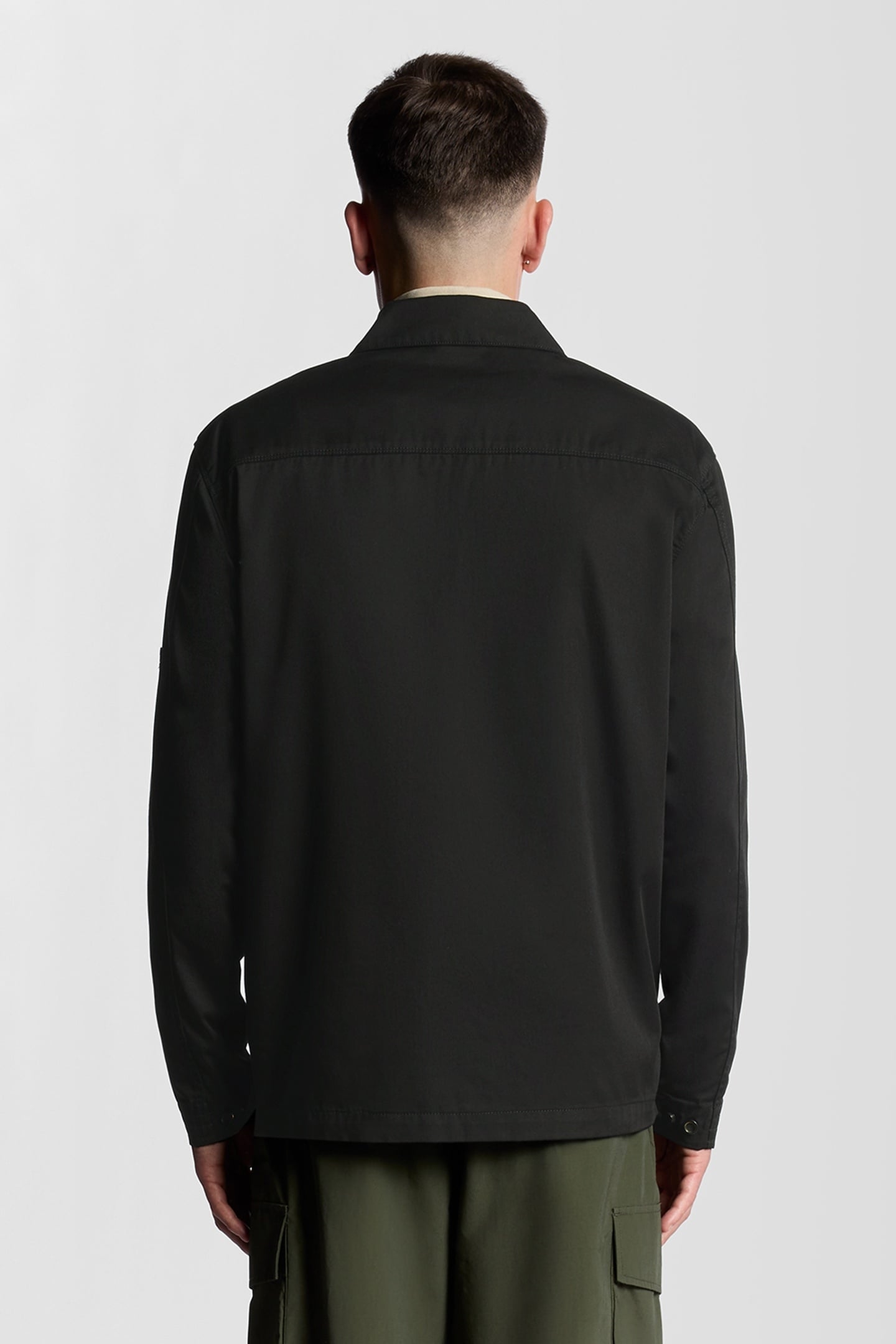 MULTI POCKET OVERSHIRT JET BLACK 3