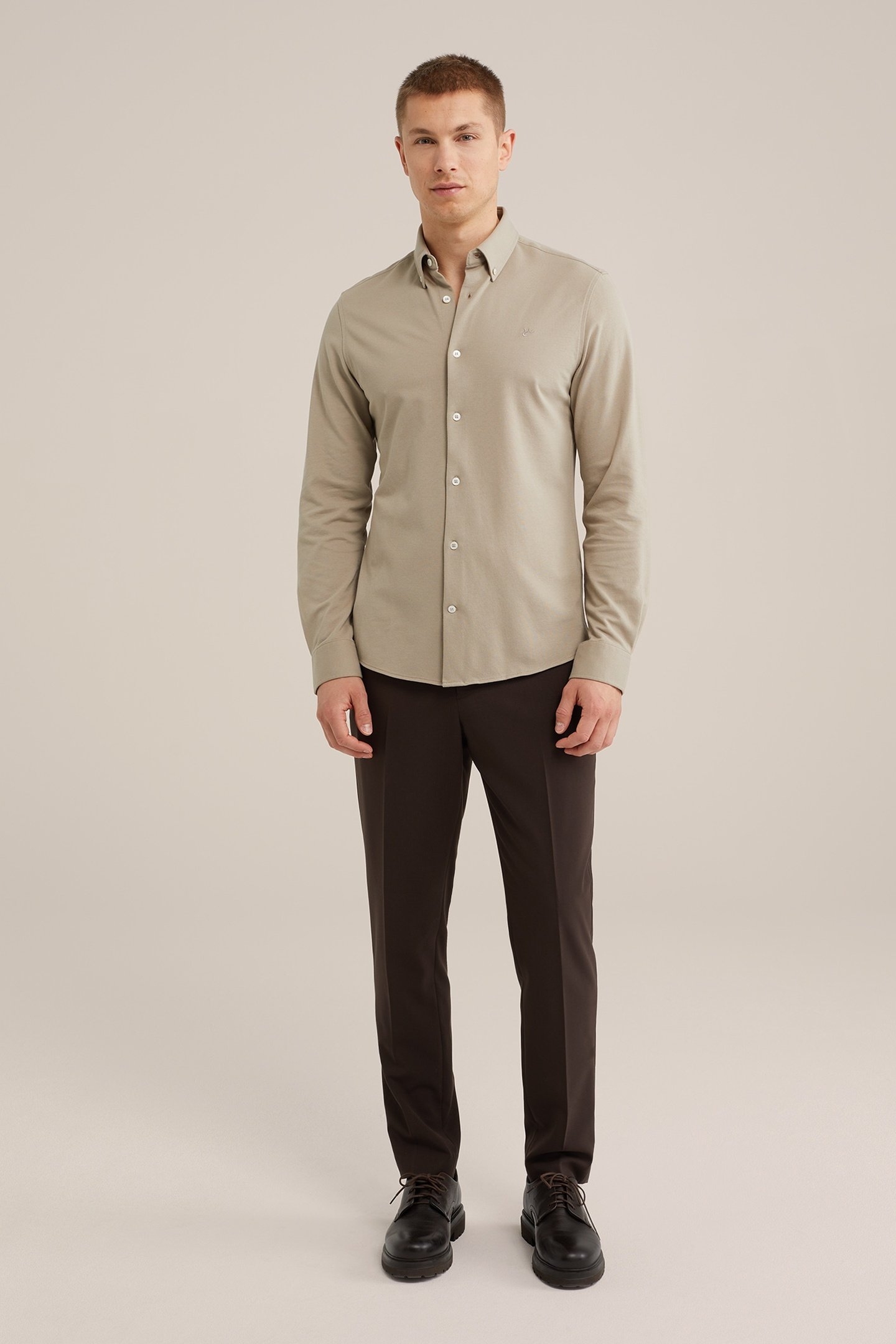 SHIRT GREYISH GREEN 2