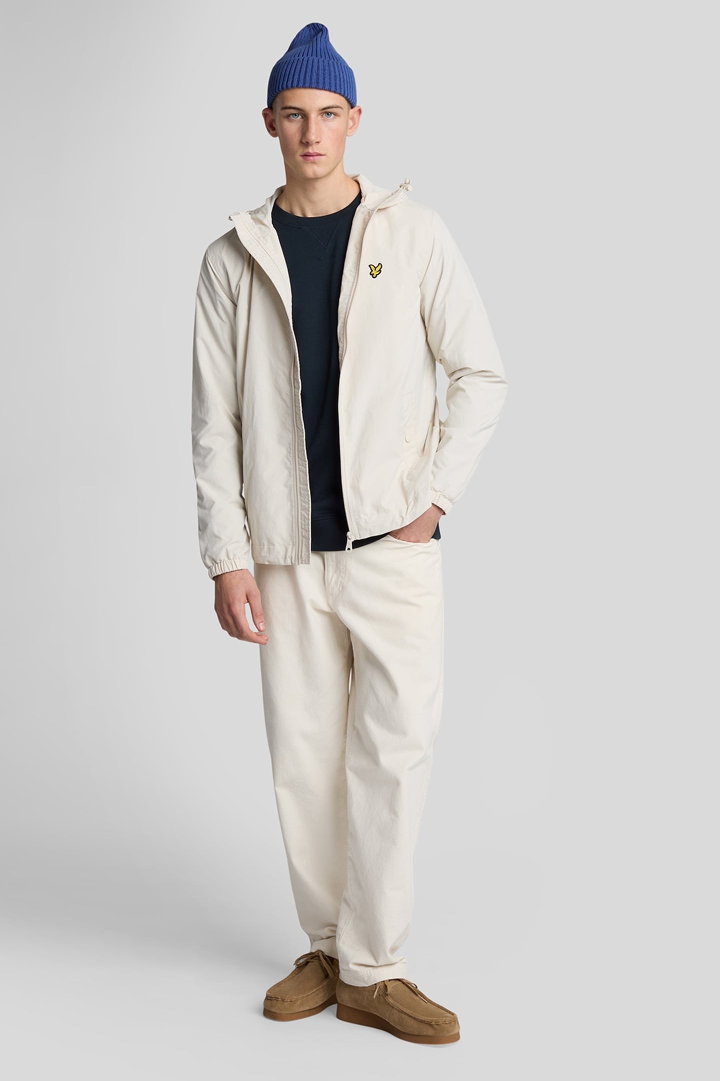 CLAMP LABELLED CREW NECK SWEATSHIRT DARK NAVY 2