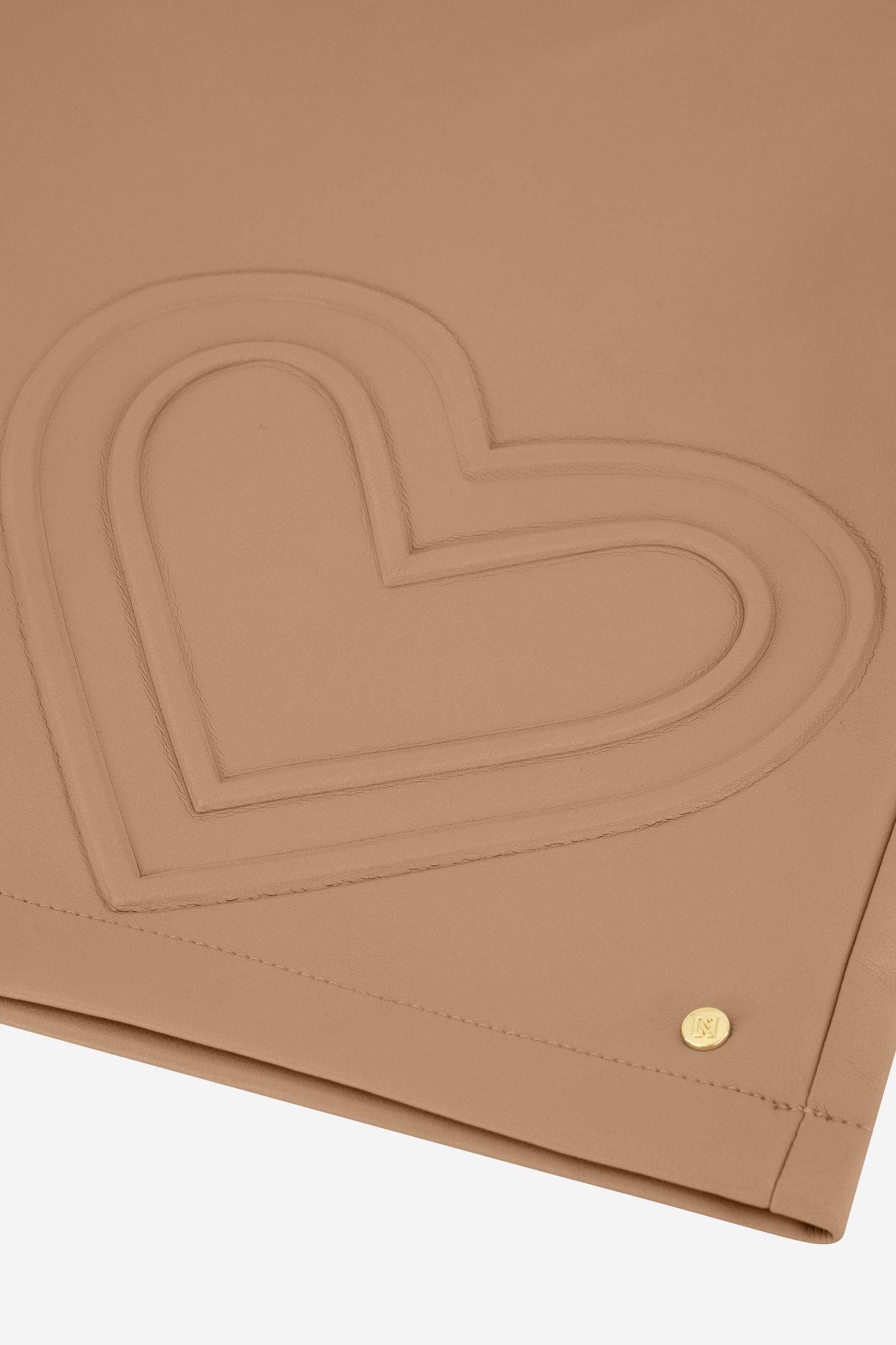 ILEVIO PU SKORT CARAMEL 5