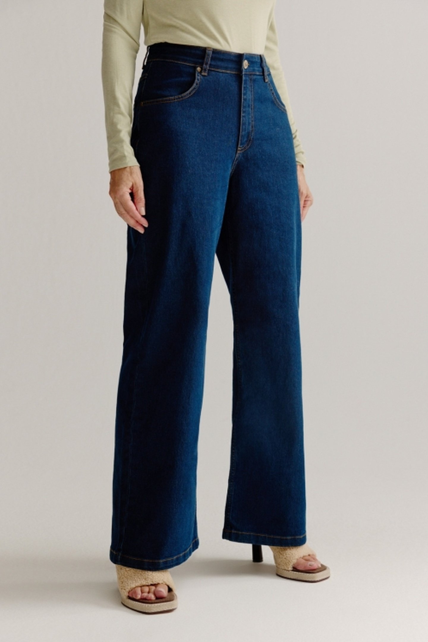 LINC PANTS MID BLUE JEANS 2