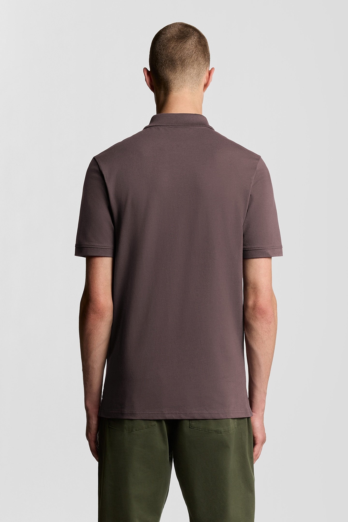 PLAIN POLO SHIRT ESPRESSO 3