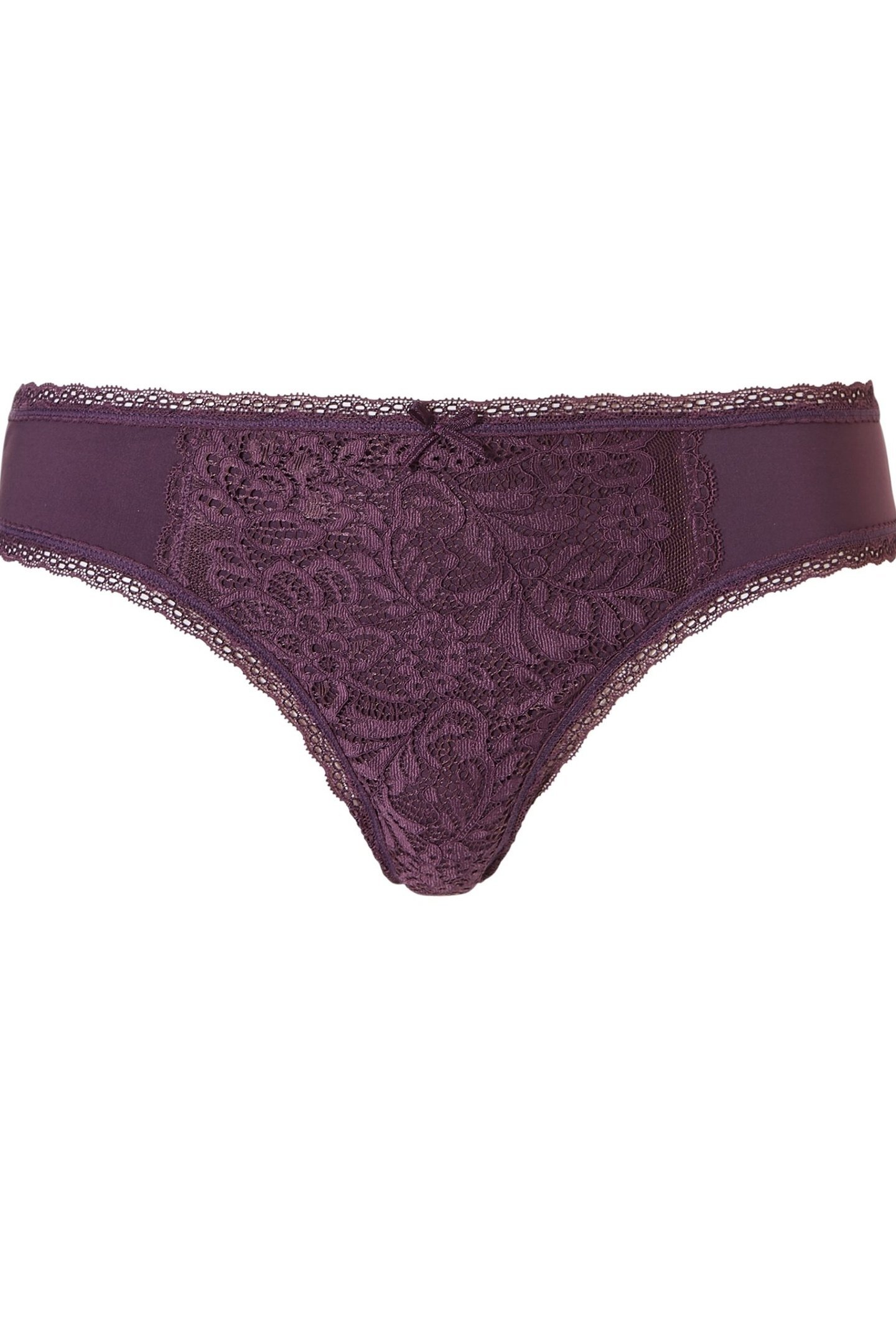 THONG SASJA AUBERGINE 1