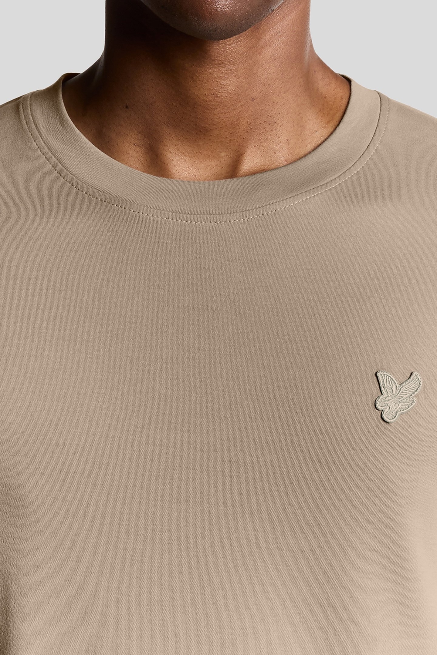 INTERLOCK JERSEY T-SHIRT COBBLESTONE 5