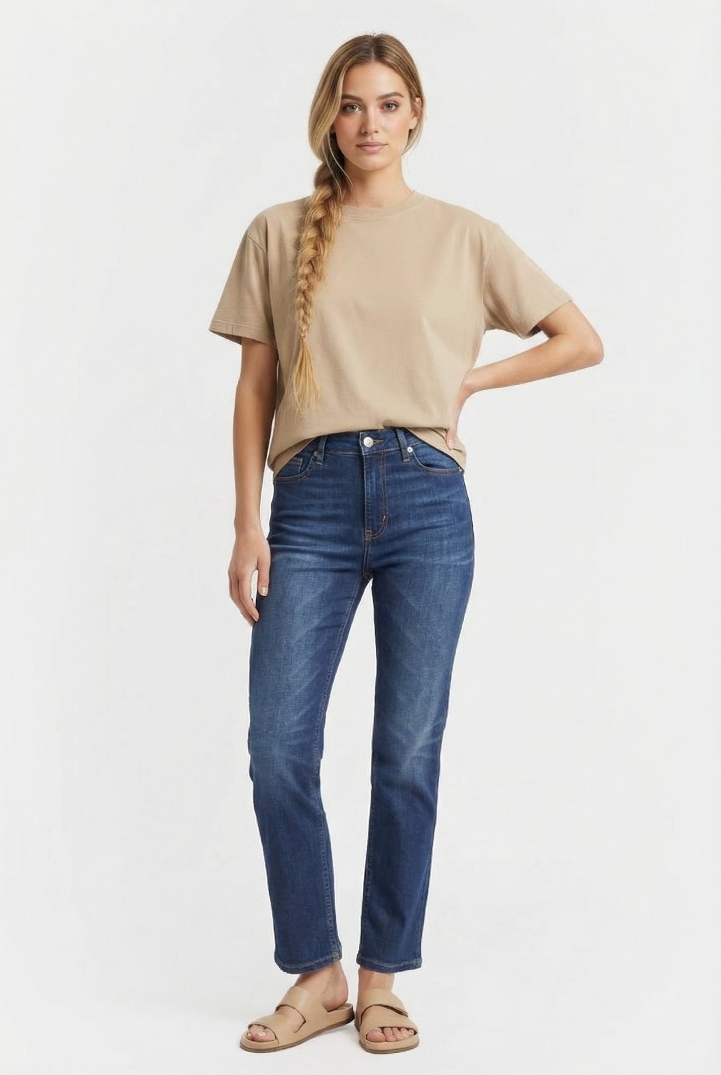 DEEN DARK BLUE DENIM 1