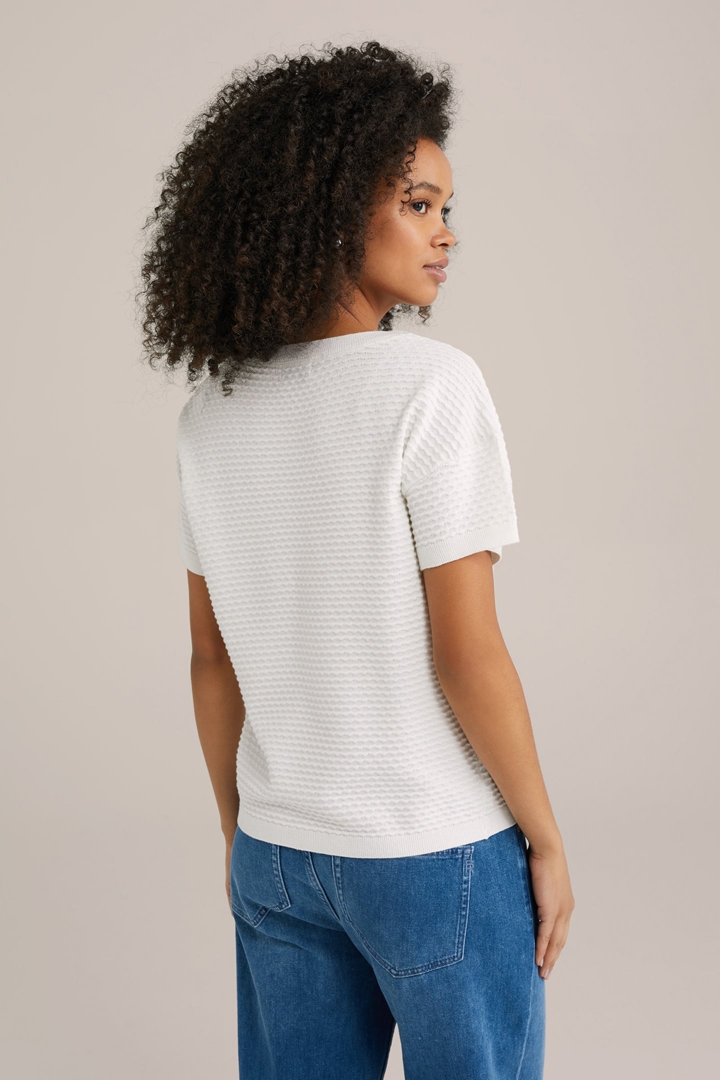 KNITTED PULLOVER WHITE 3