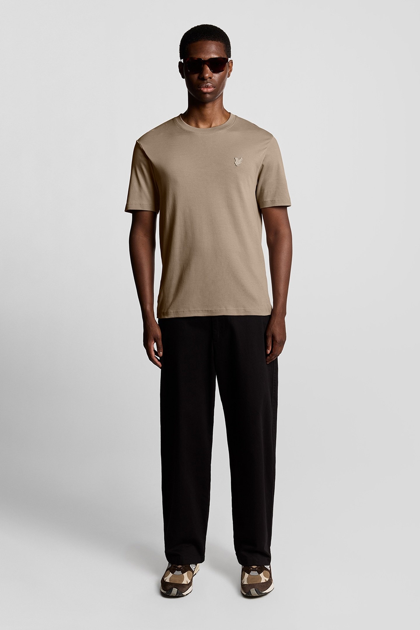 INTERLOCK JERSEY T-SHIRT COBBLESTONE 2