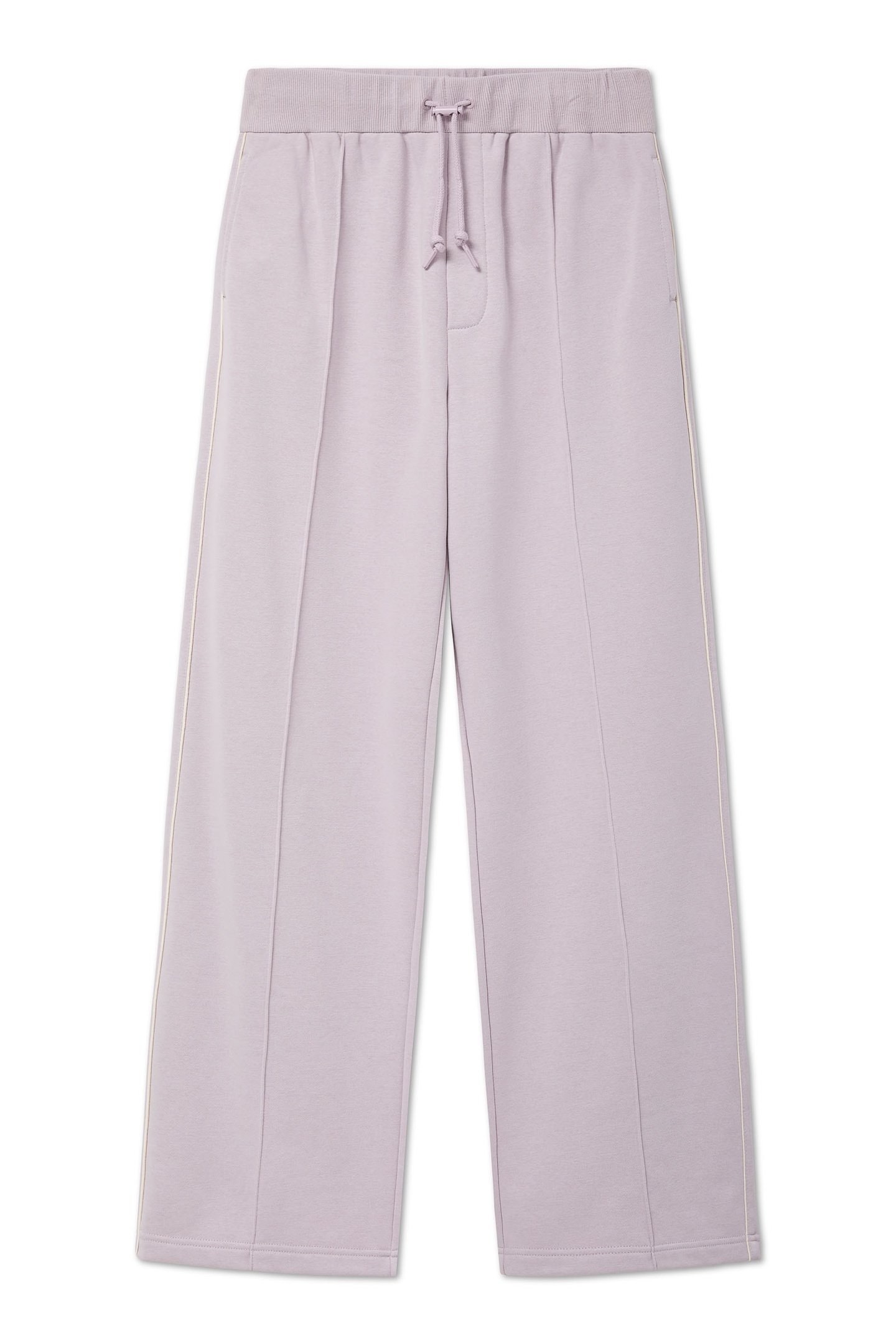 WIDE LEG PINTUCK SWEATPANT IRIS 2