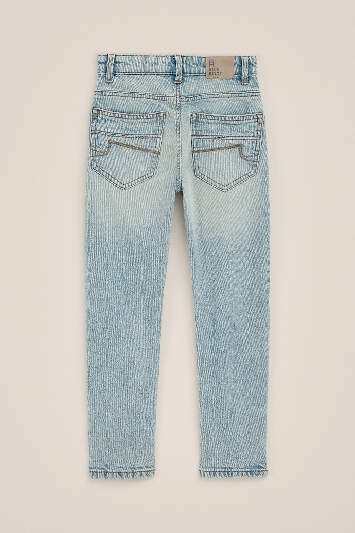 5-POCKET MID WAIST LIGHT BLUE 3