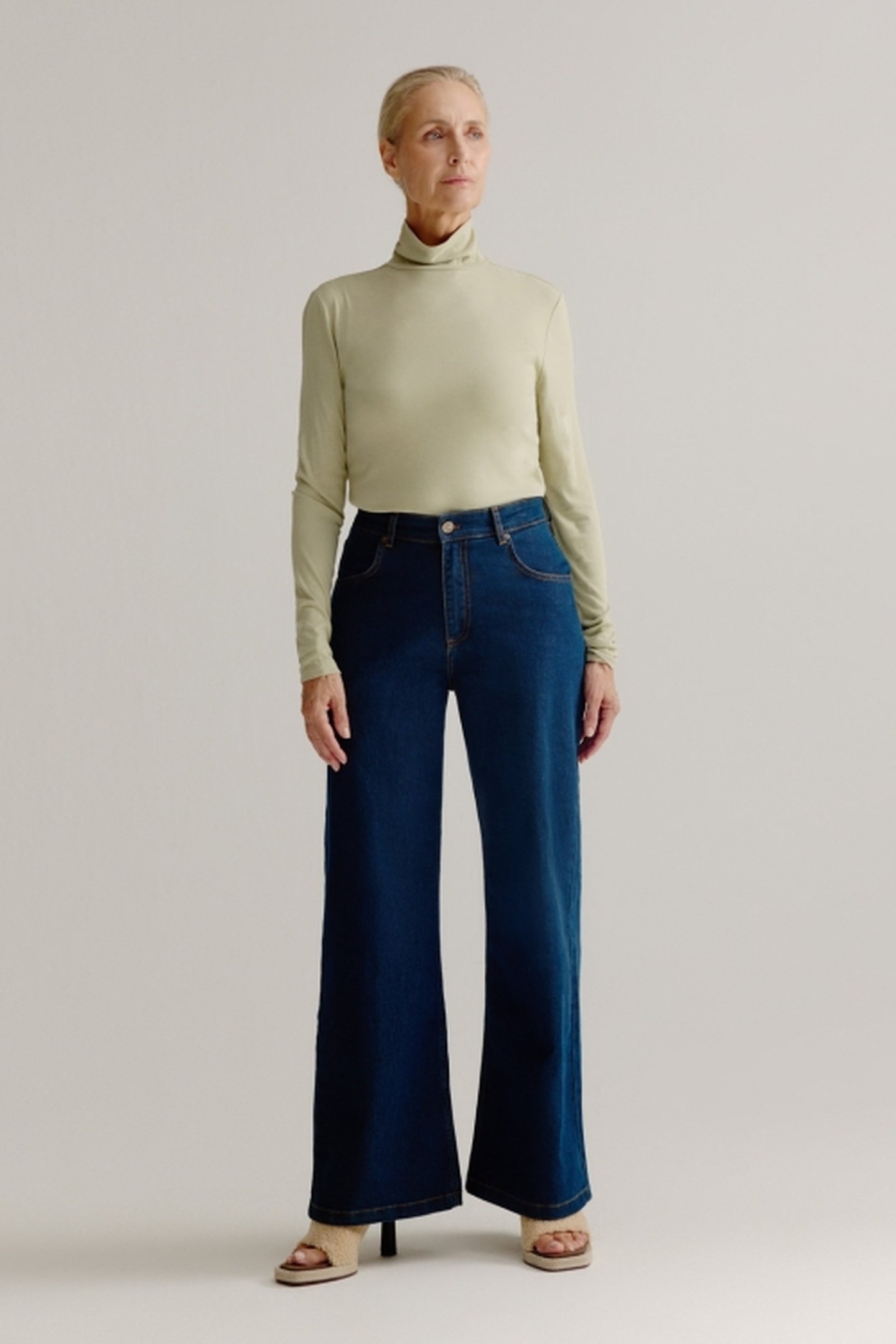 LINC PANTS MID BLUE JEANS 1