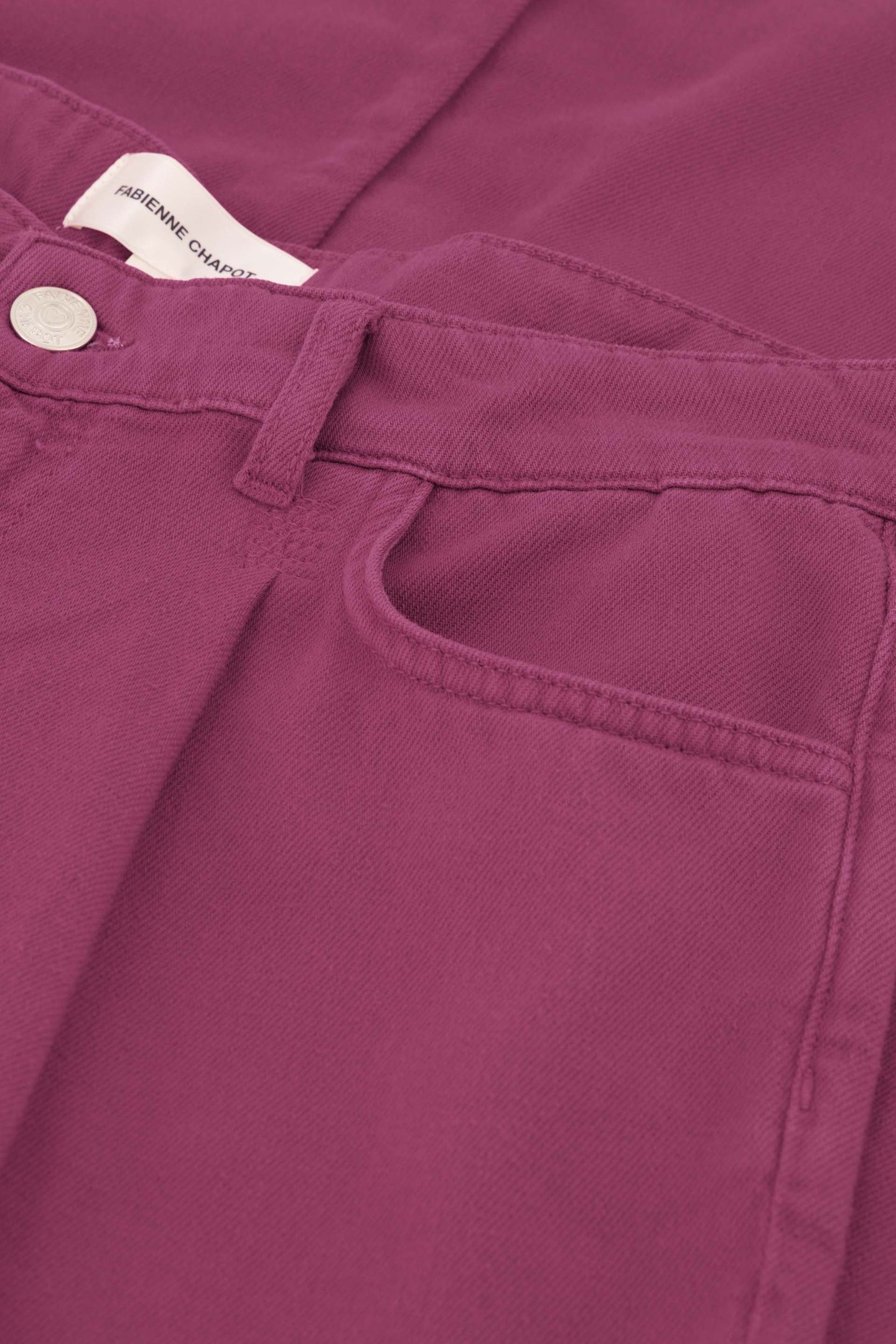 LUCY WIDE LEG JEANS RAZZY PINK 2