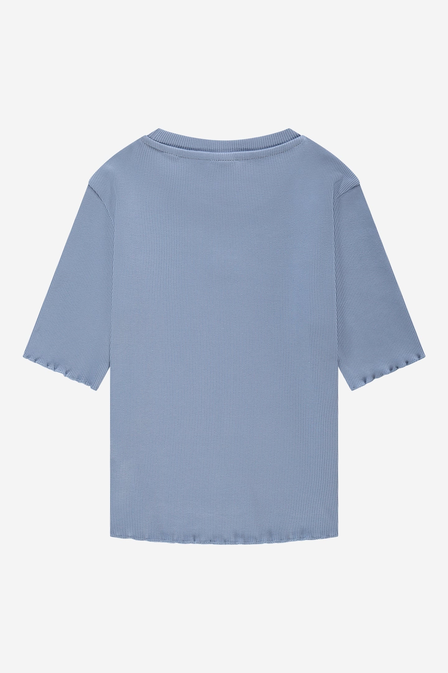 SYLVIA RIB TOP MAYA BLUE 3