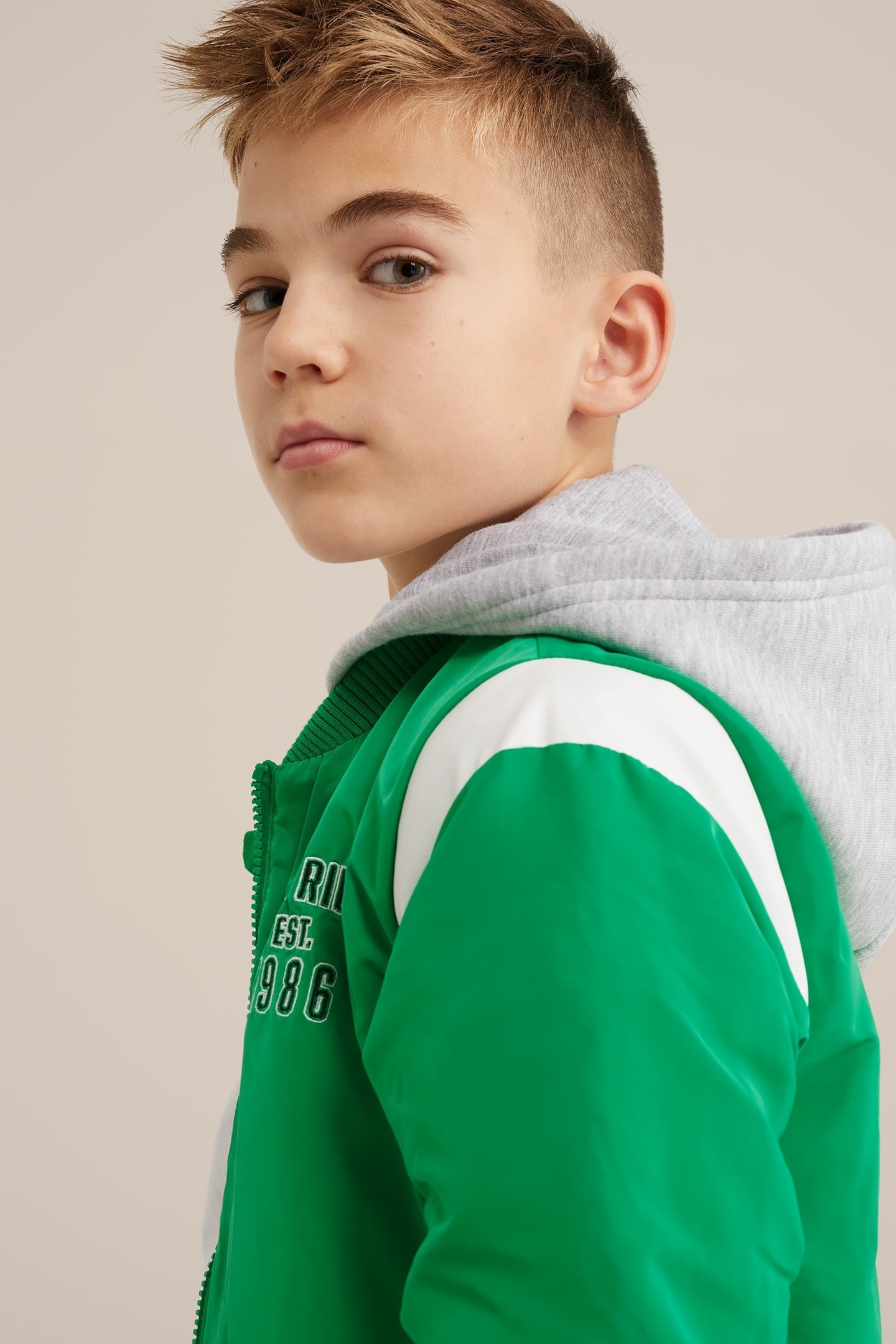 JACKET NORMAL LENGTH BRIGHT GREEN 8