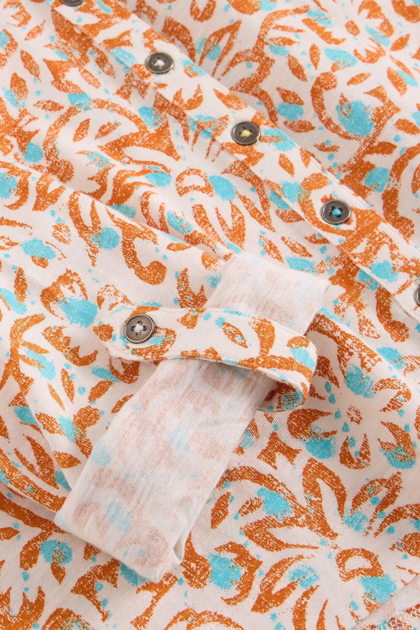 ANNIE JERSEY SHIRT IVORY PRINT 4