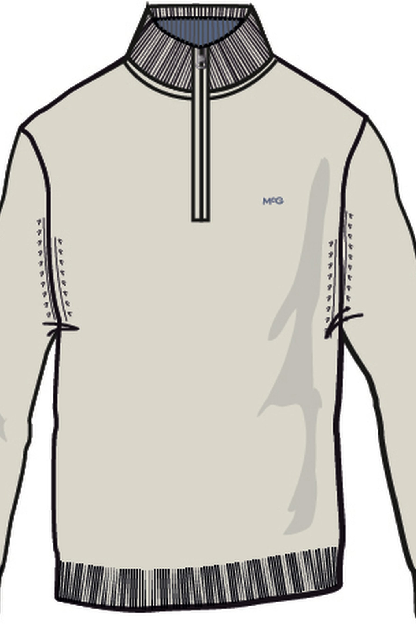 ZIP MOCK SWEATER KIT 3