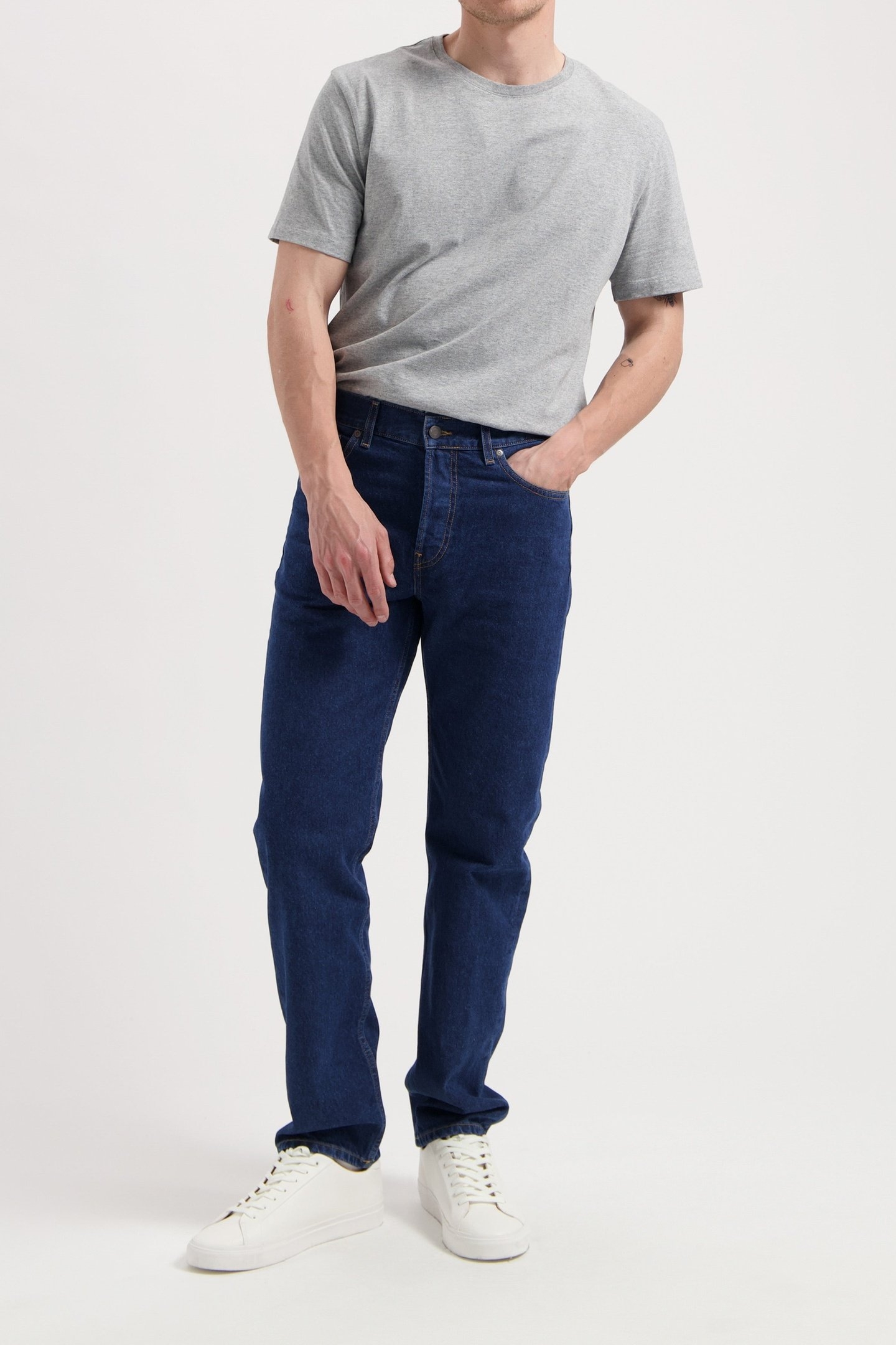 JOHN MID STRAIGHT STONE INDIGO 1