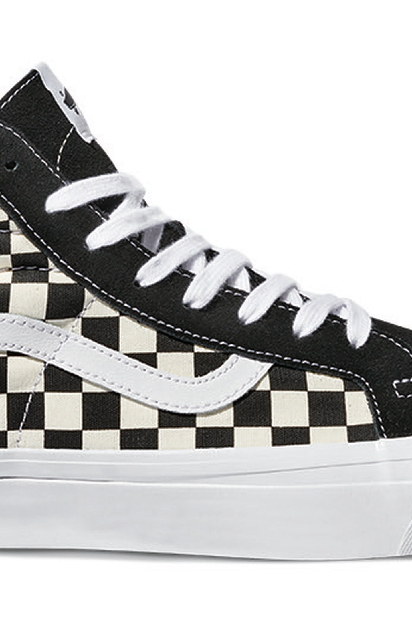 UNISEX LX SK8-HI REISSUE 38 CHECKERBOARD BLACK/OFF WHITE 5