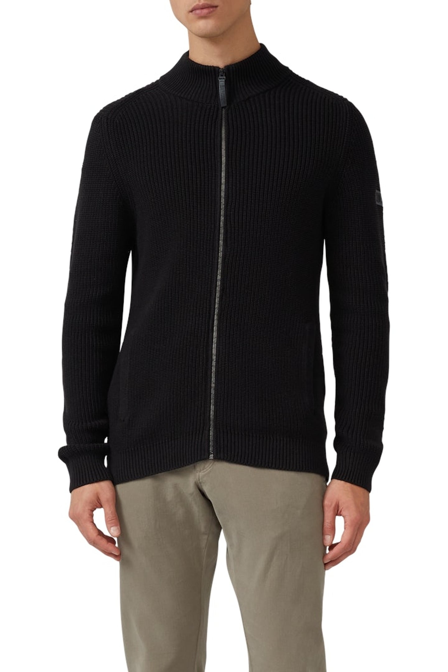 S.OLIVER CARDIGAN BLACK 1