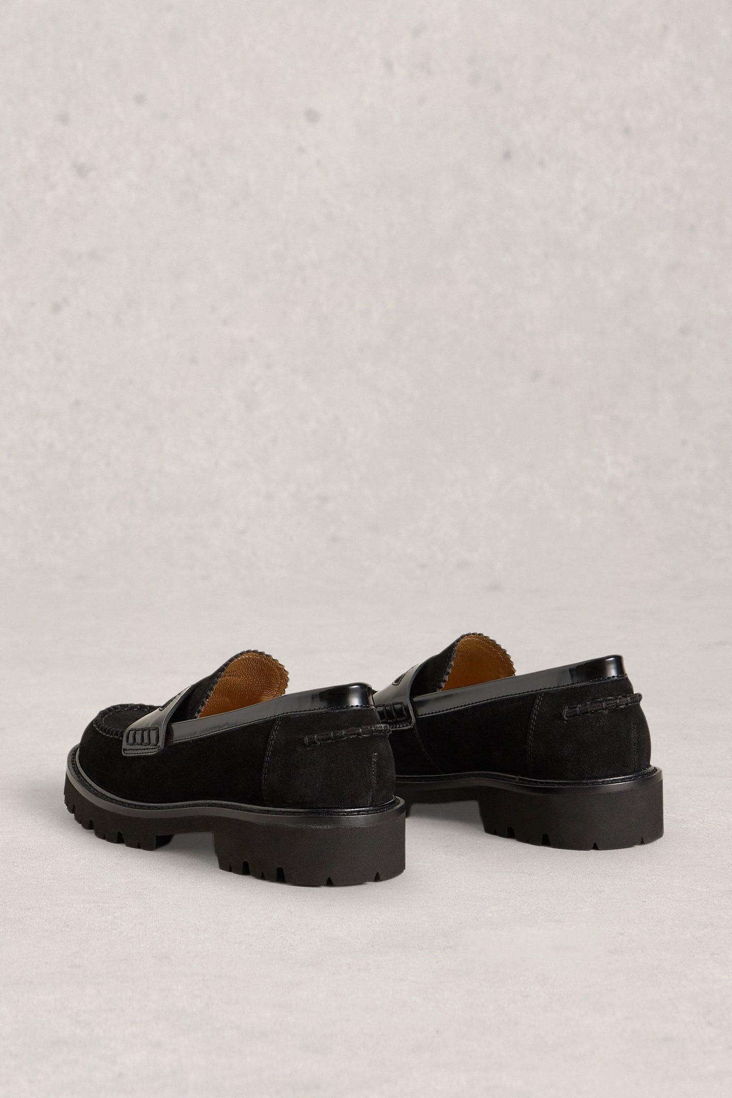 LAURA CHUNKY LOAFER PURE BLACK 2