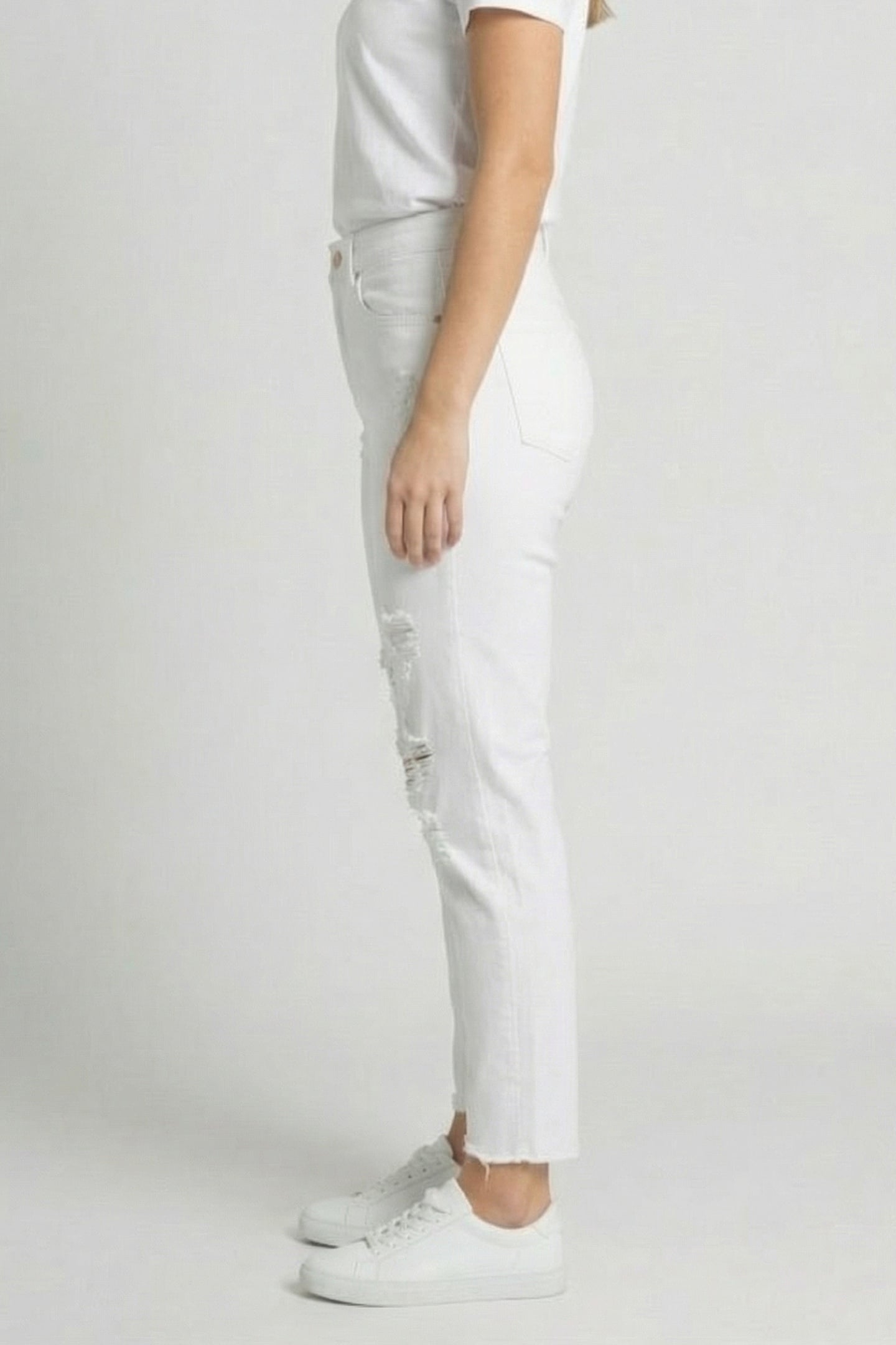 OCEANS CROPPED JEANS WHITE 3