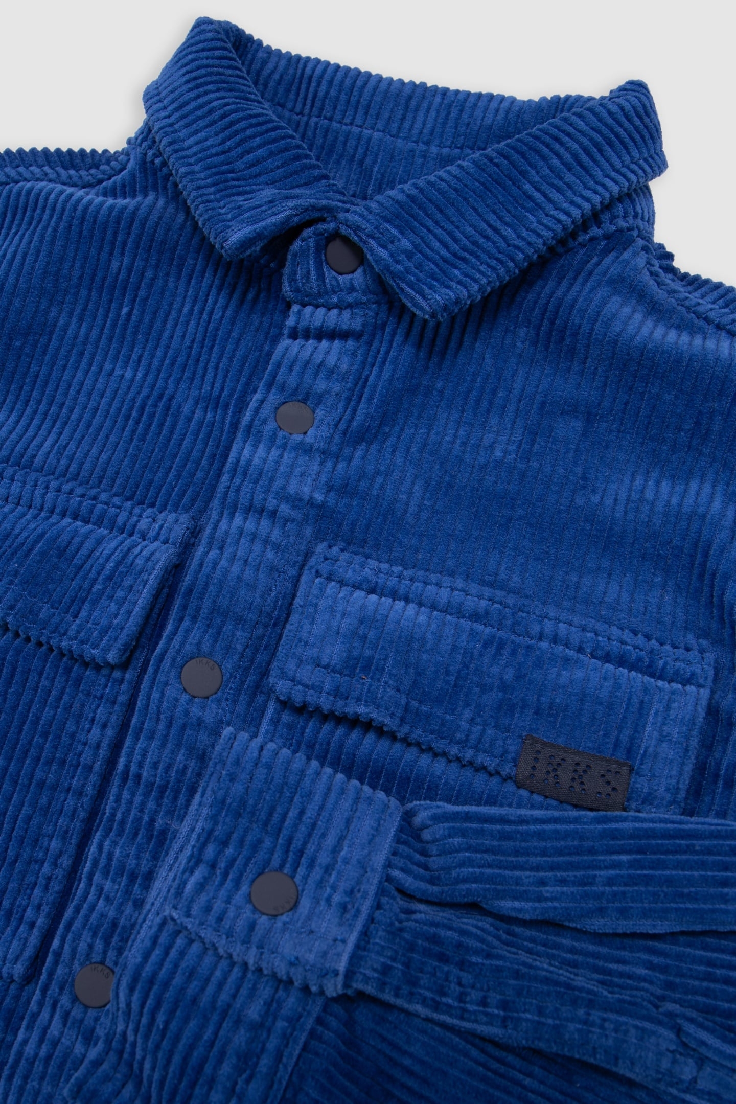 BOY'S BLUE CORDUROY OVERSHIRT 6