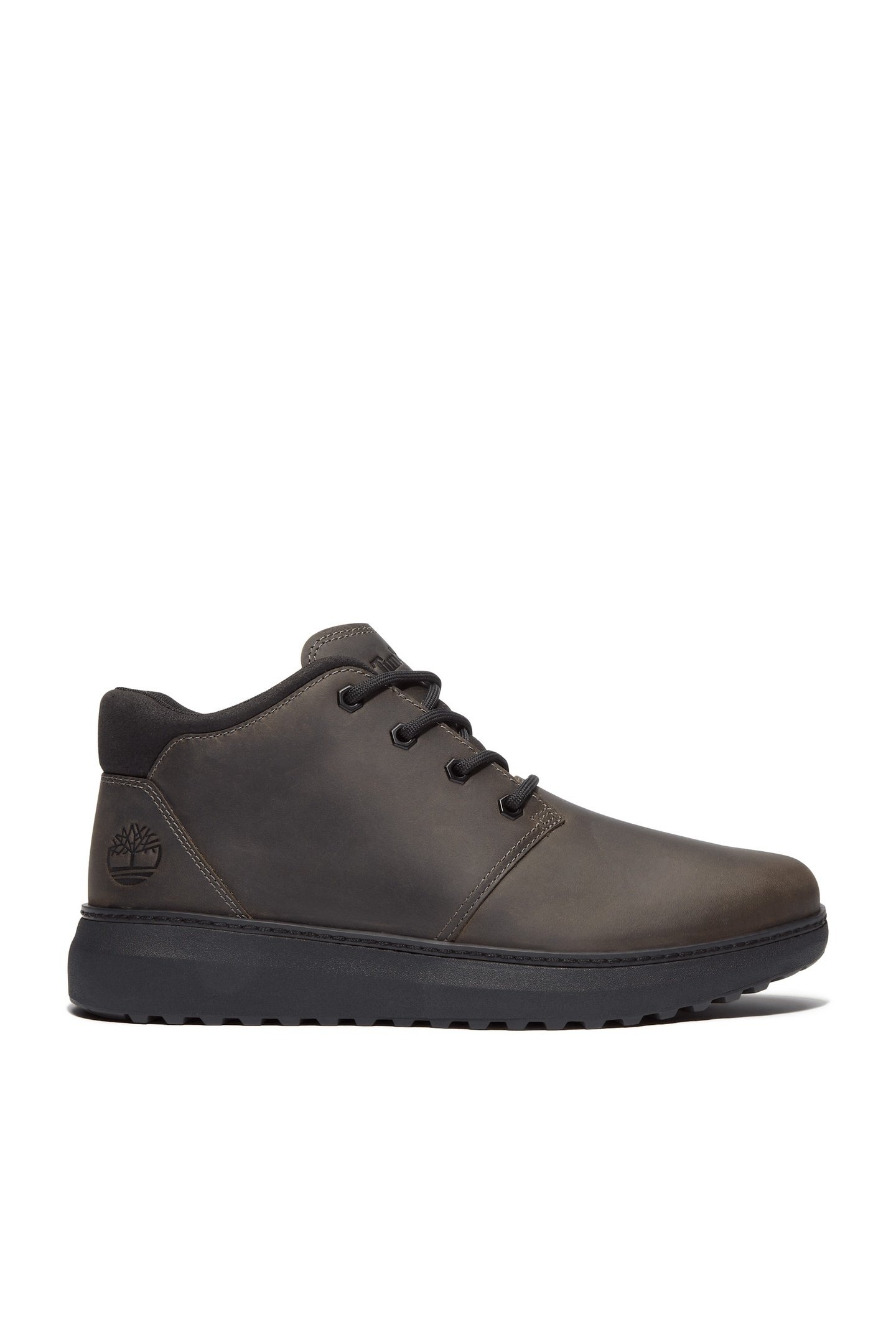 HUDSON ROAD MID LACE UP CHUKKA BOOT DARK GREY FULL GRAIN 1