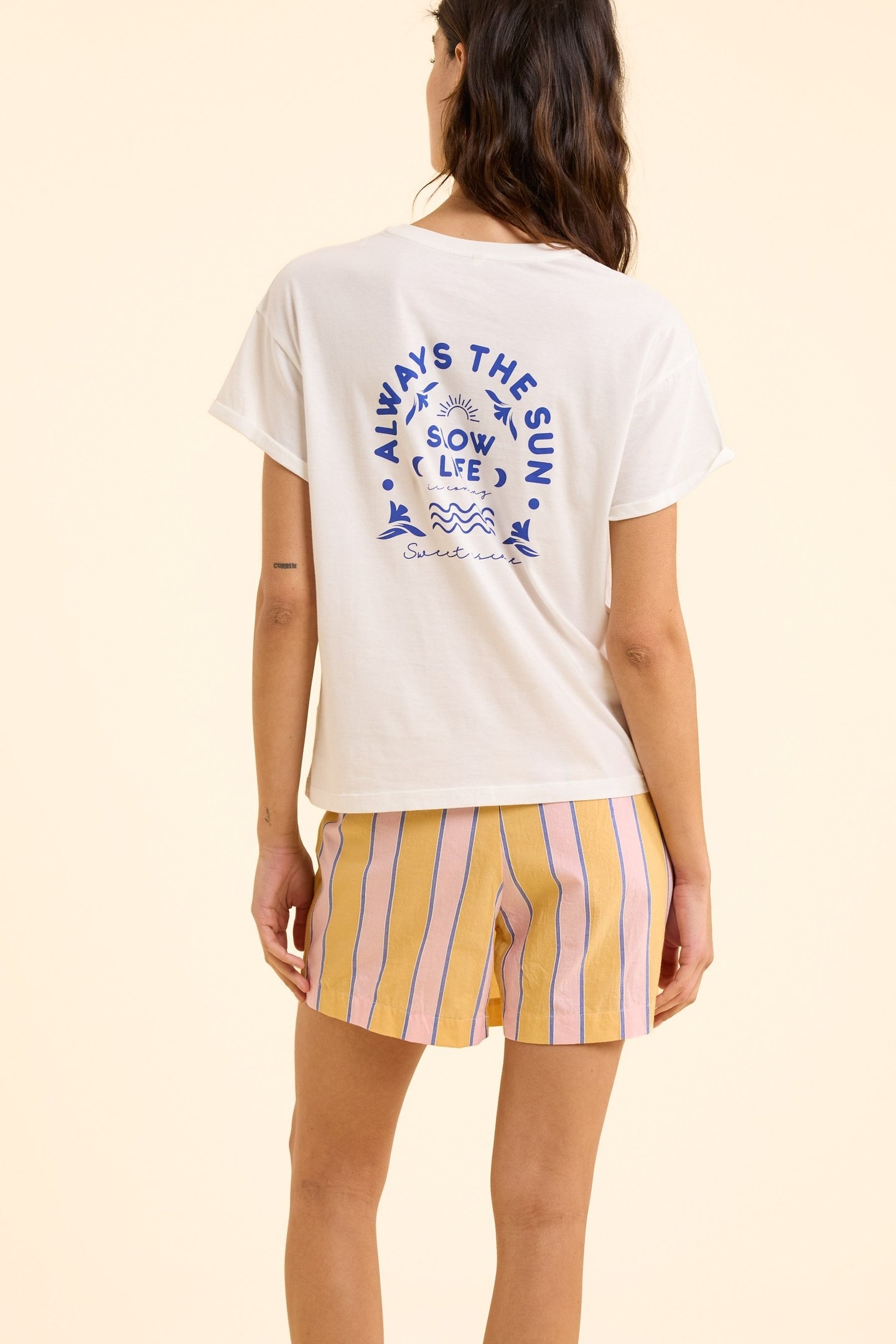 WHITE SLOGAN T-SHIRT OFF-WHITE 4