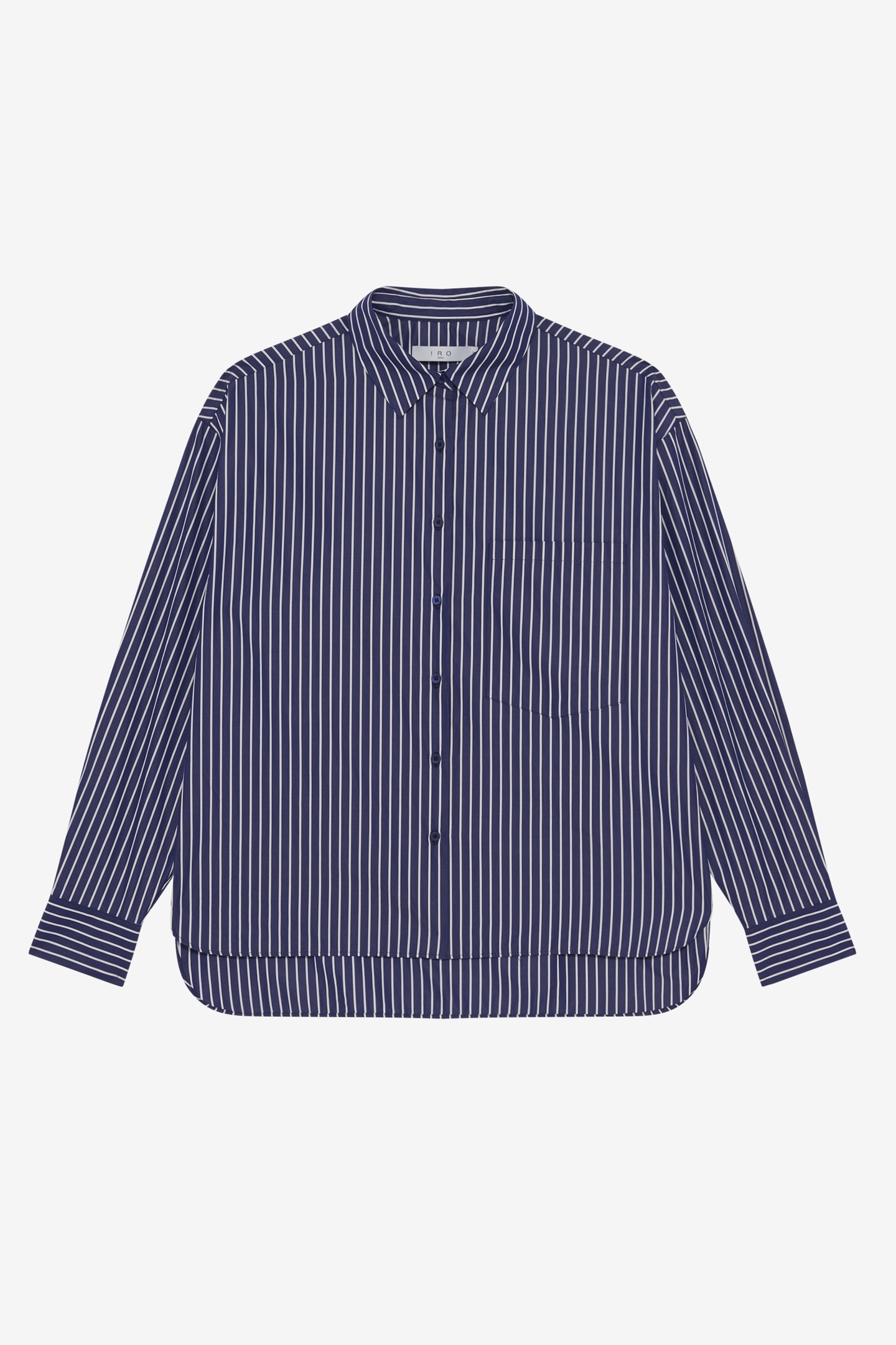 ATKIN SHIRT NAVY/WHITE 4