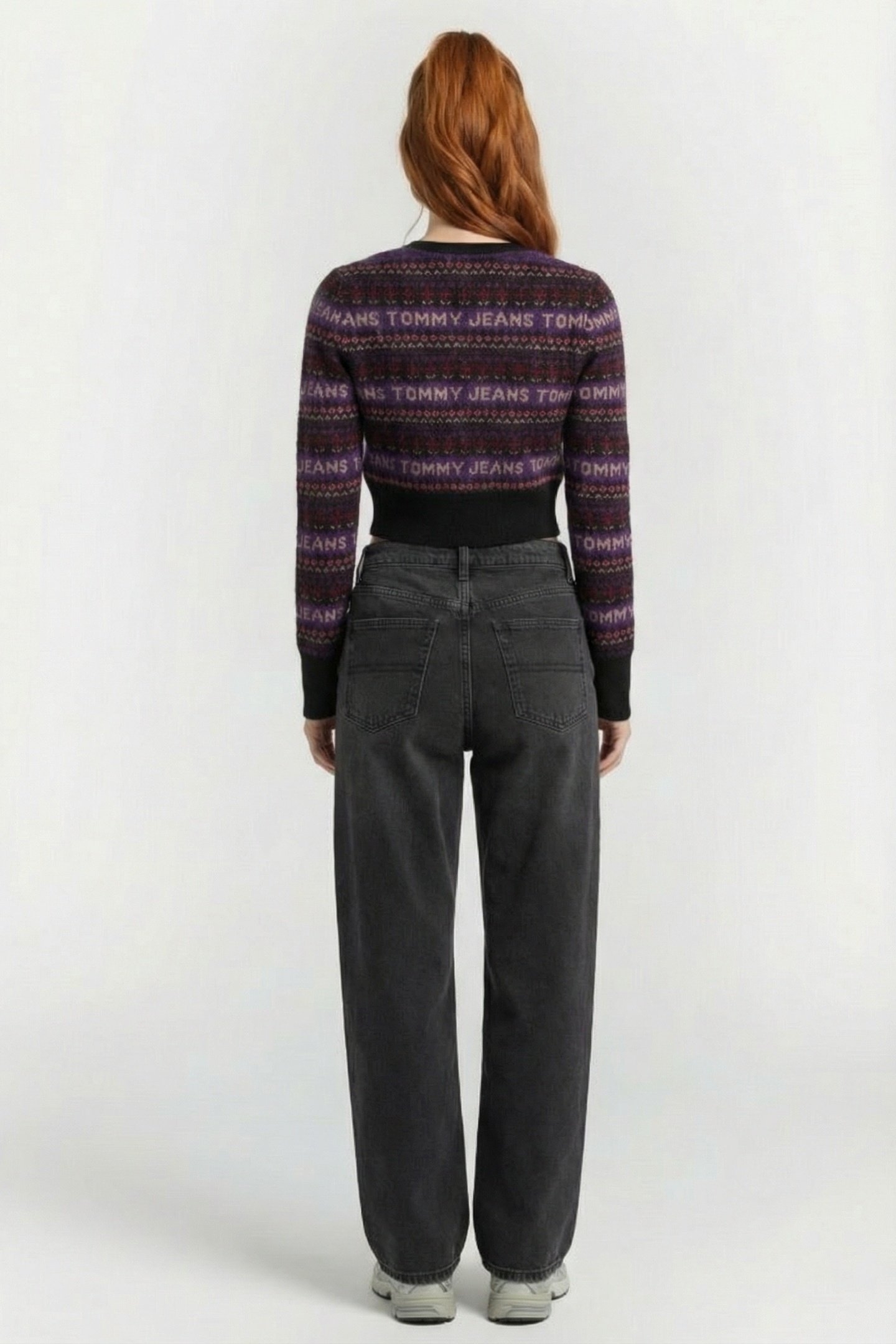 FAIRISLE CARDIGAN BLACK 2