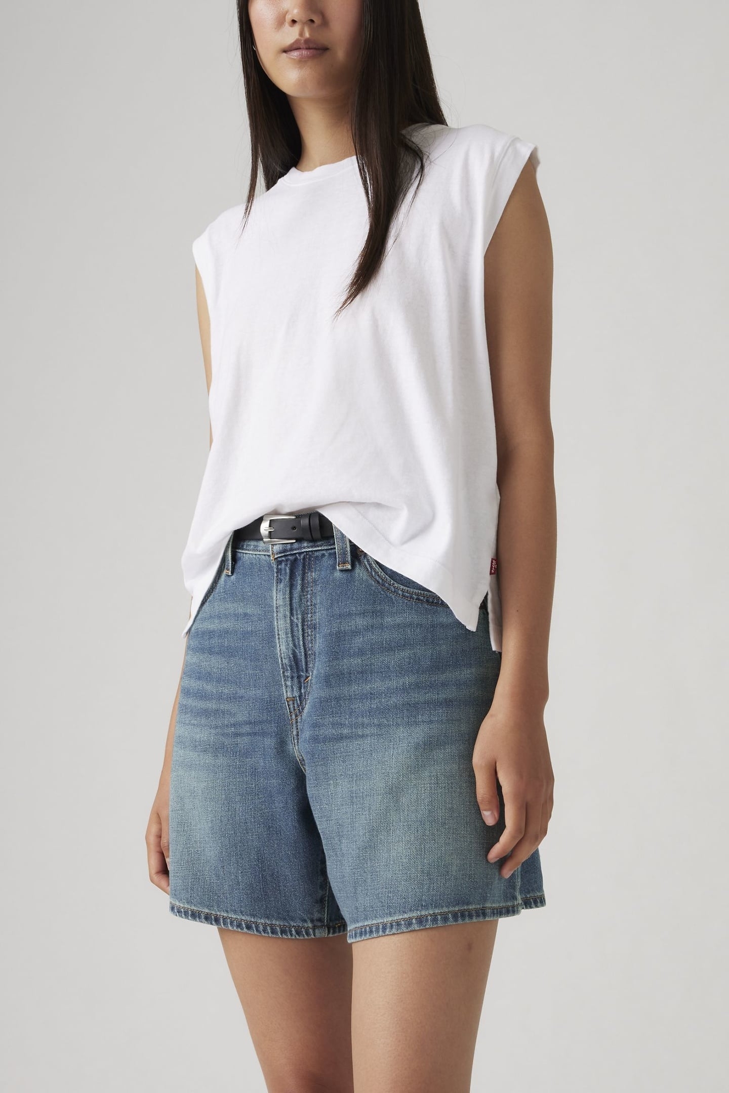 HIGH BAGGY SHORT STOP FLAXING SHORT 1