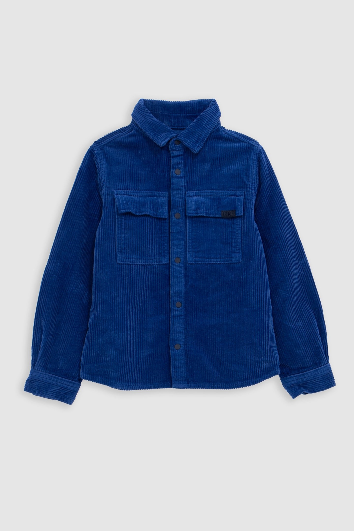 BOY'S BLUE CORDUROY OVERSHIRT 1