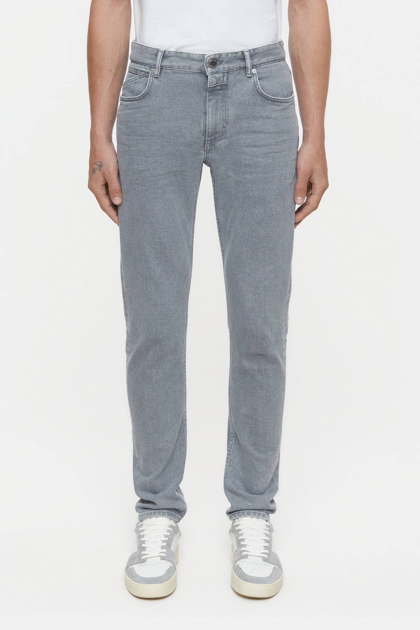 UNITY SLIM JEANS MID GREY 1