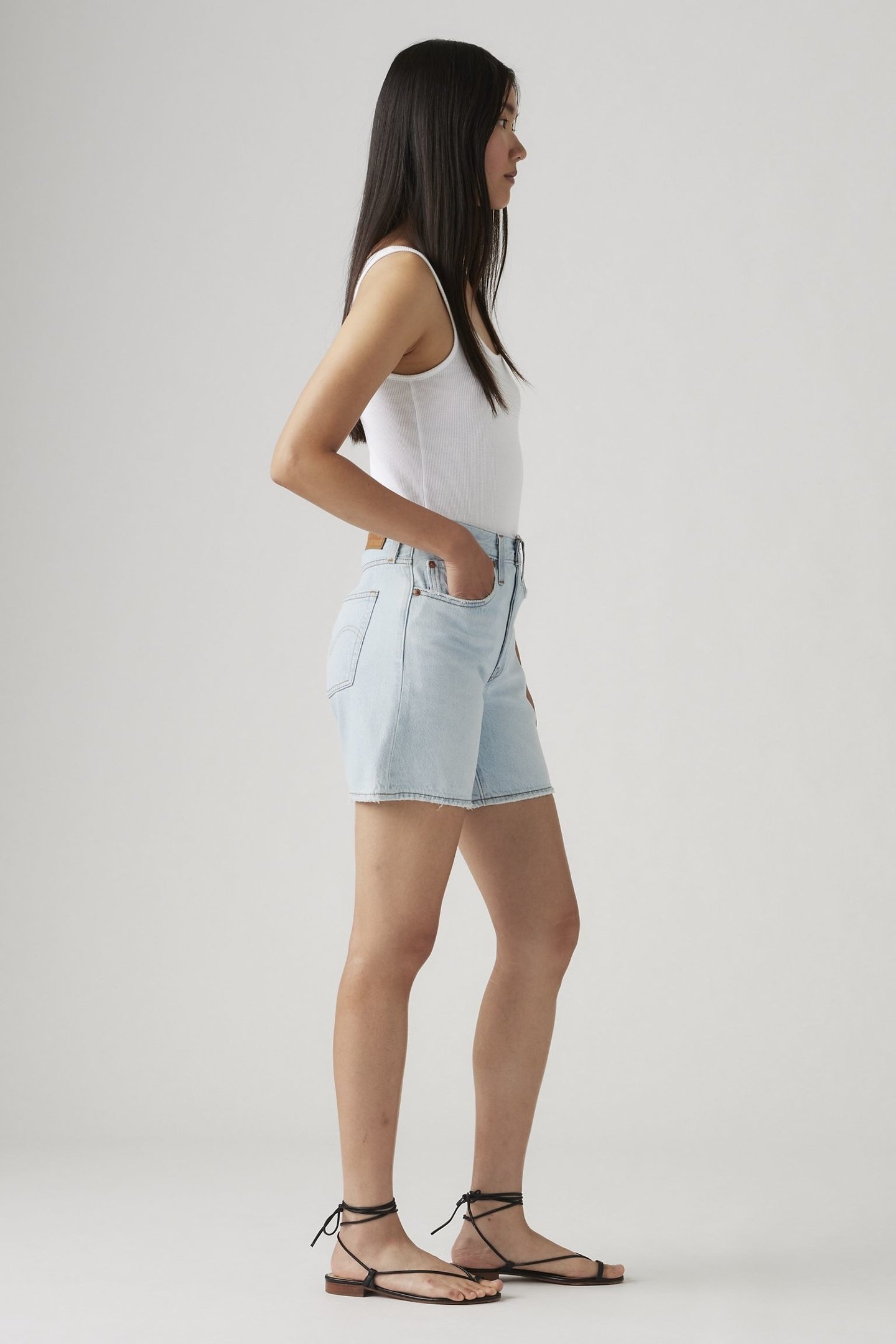 501 MID THIGH SHORT LW MAKE MEMORABLE S 5