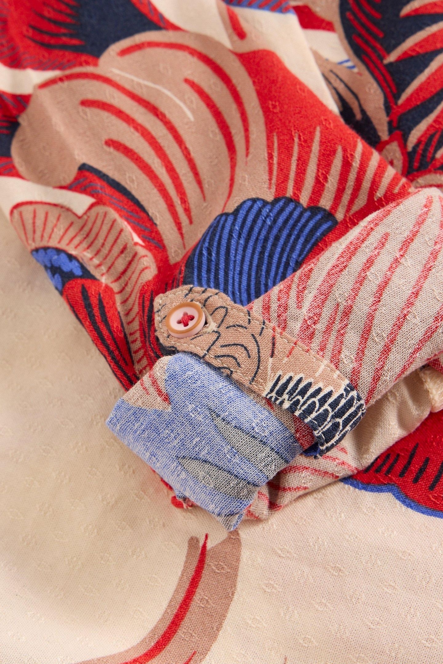 SOPHIE PRINTED SHIRT IVORY MULTI 5