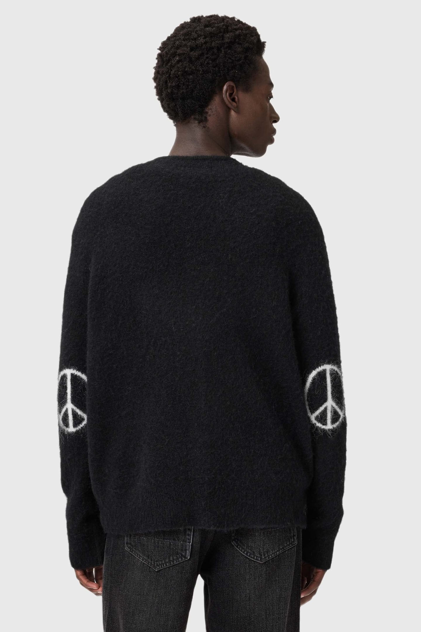 REFLECTION CARDIGAN BLACK/CHALK WHITE 5