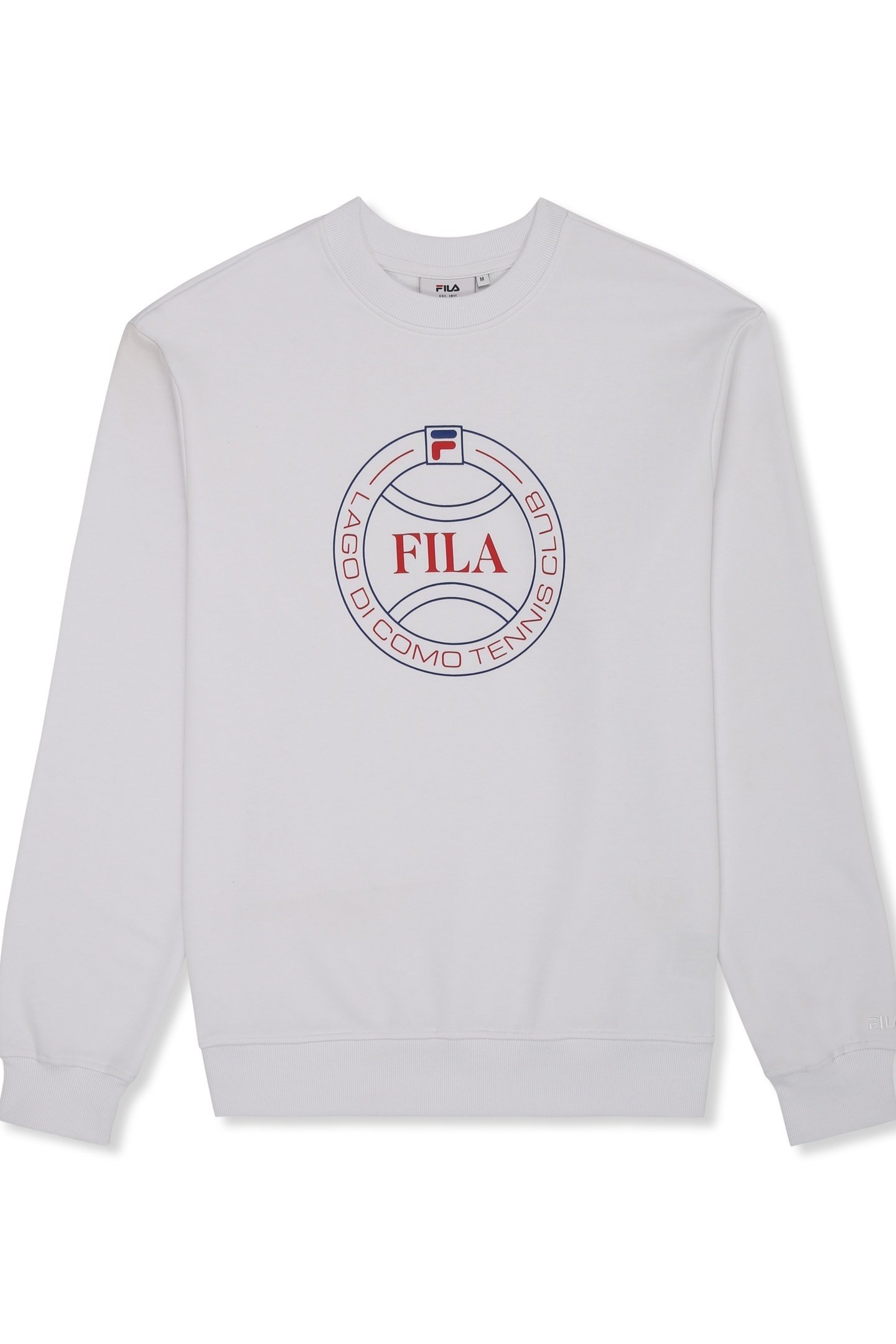 PARELLA RELAXED GRAPHIC SWEATSHIRT BRIGHT WHITE 4