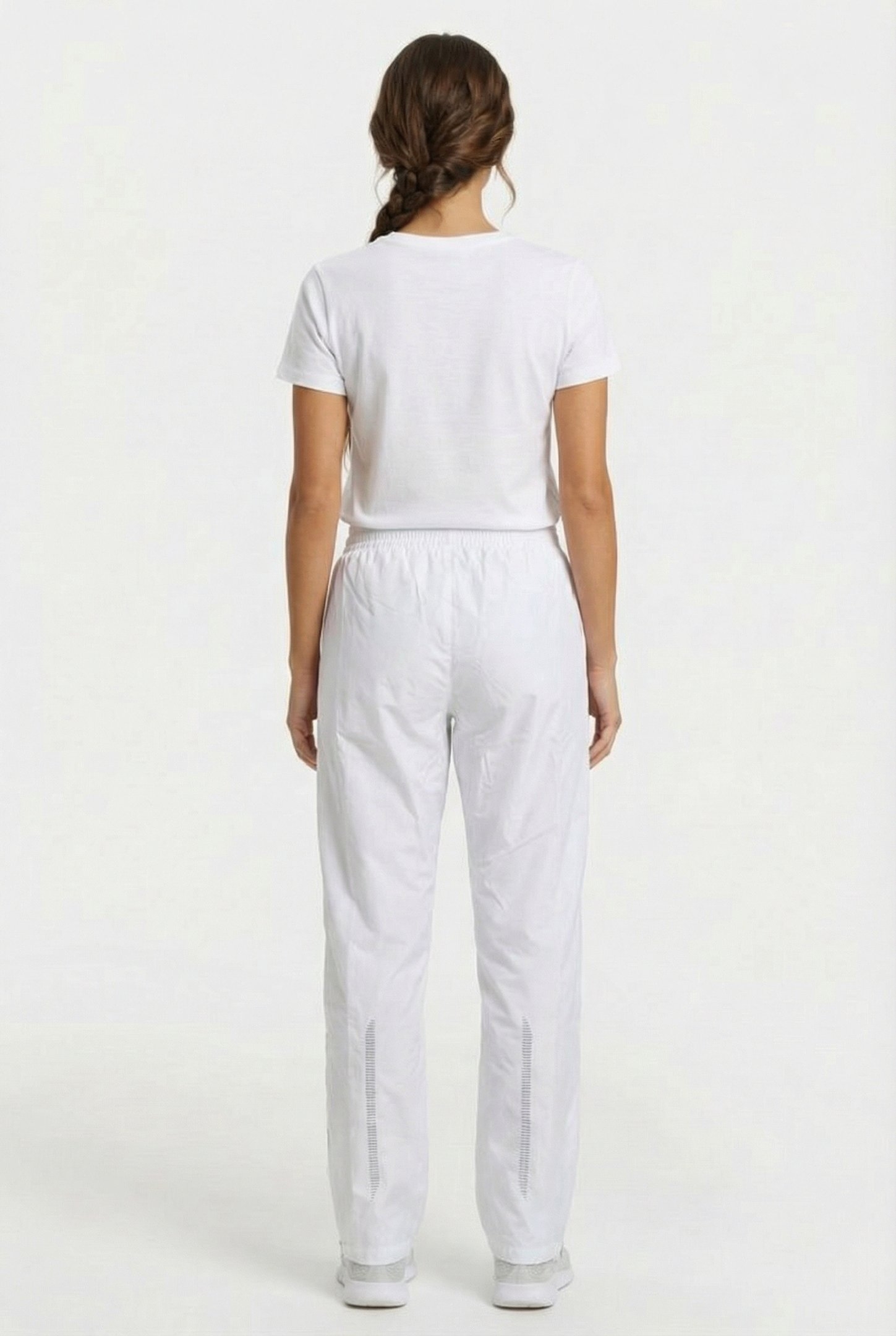 UNISEX TL WARM UP PANT WHITE 3