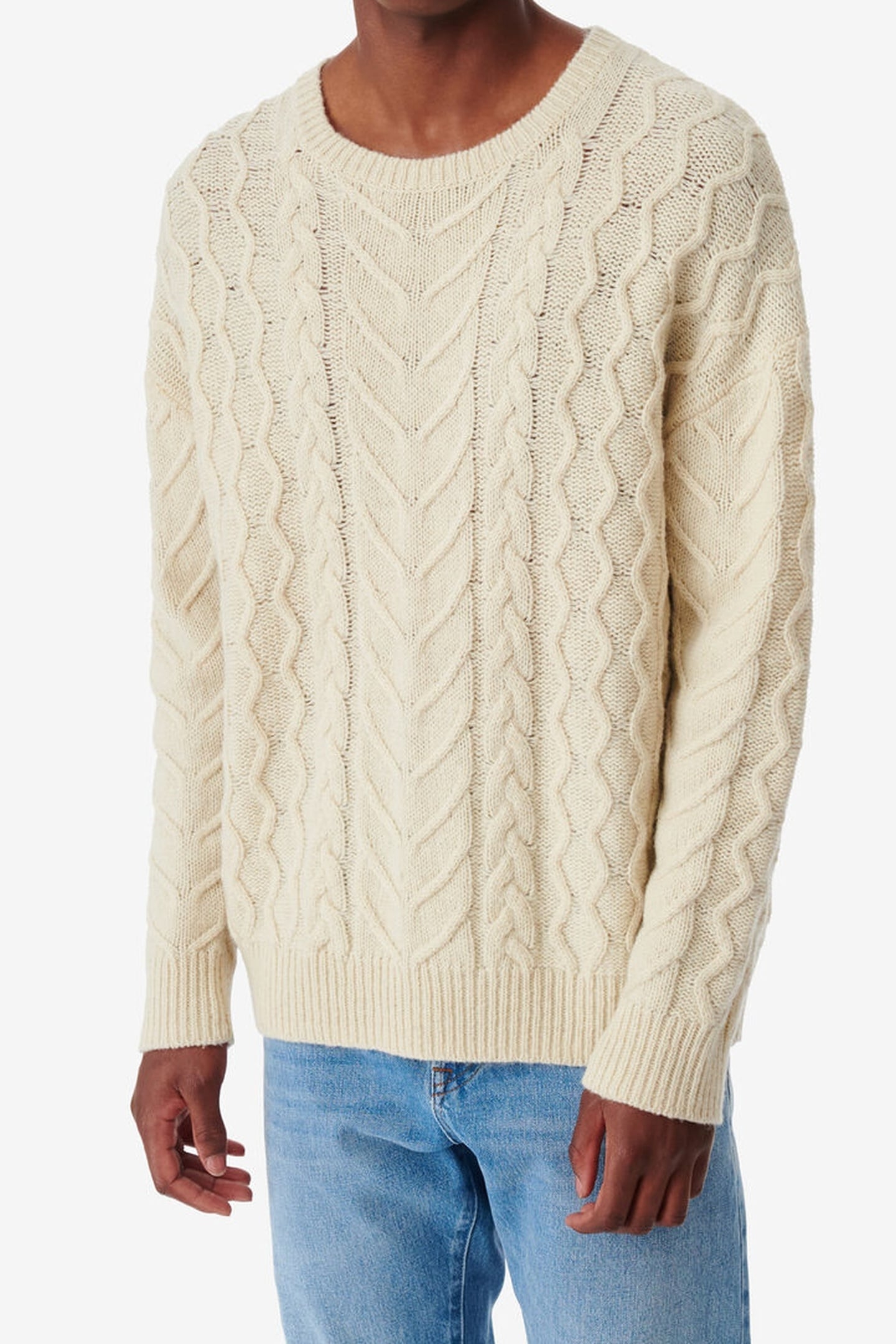 KARIO PULLOVER ECRU 1