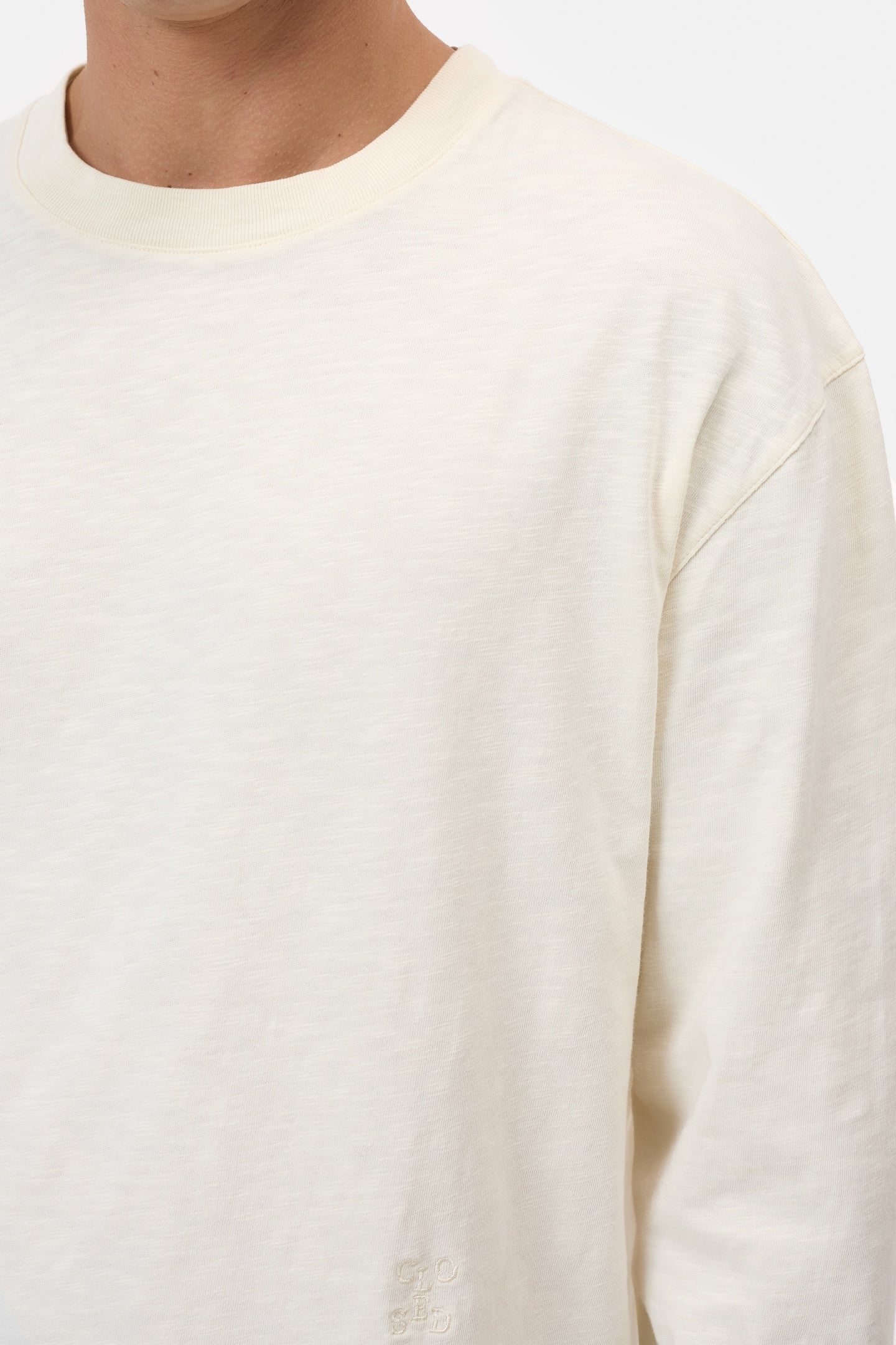 CLASSIC LONGSLEEVE T-SHIRTS IVORY 5
