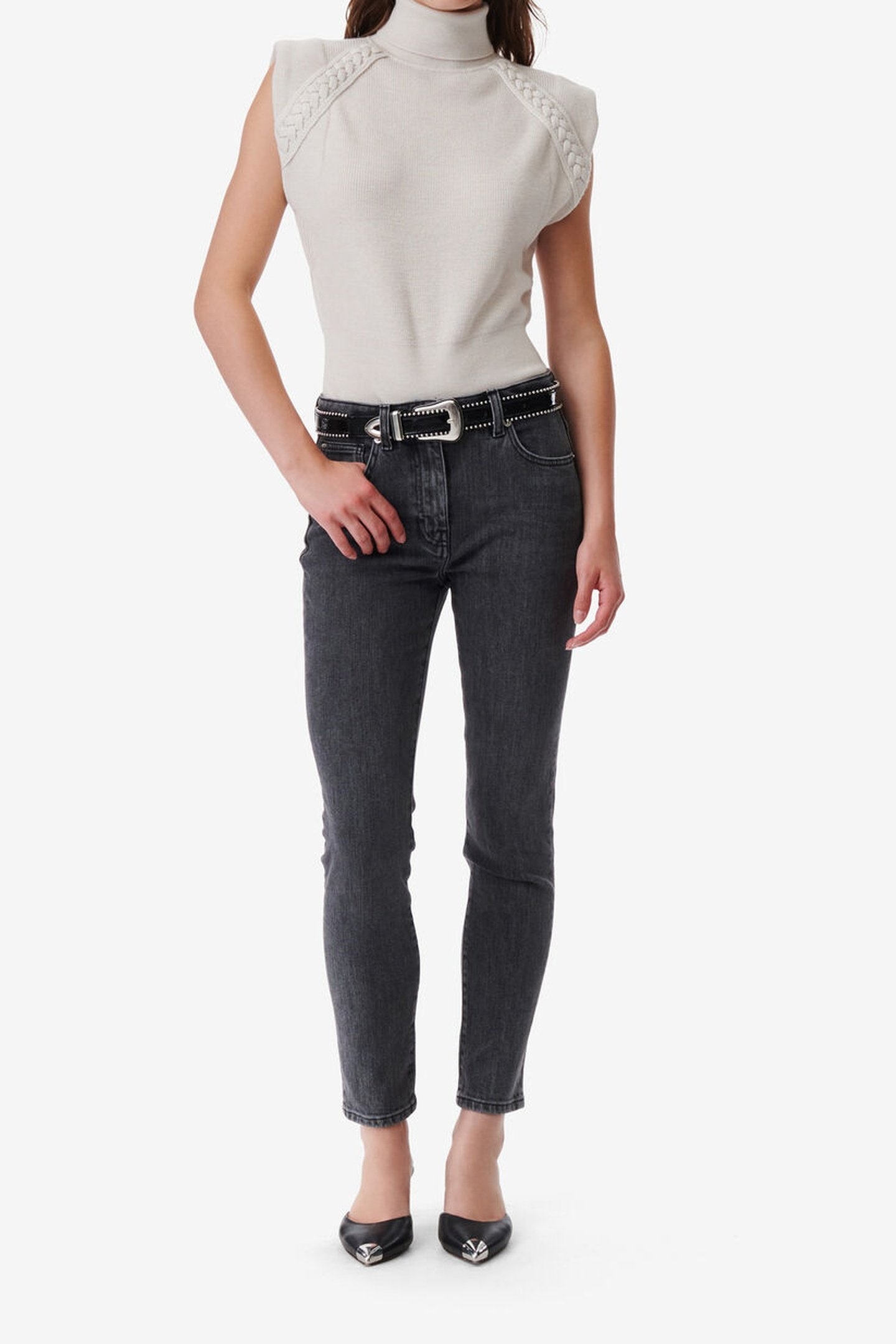 GALLOWAY JEAN BLACK/DARK GREY 1