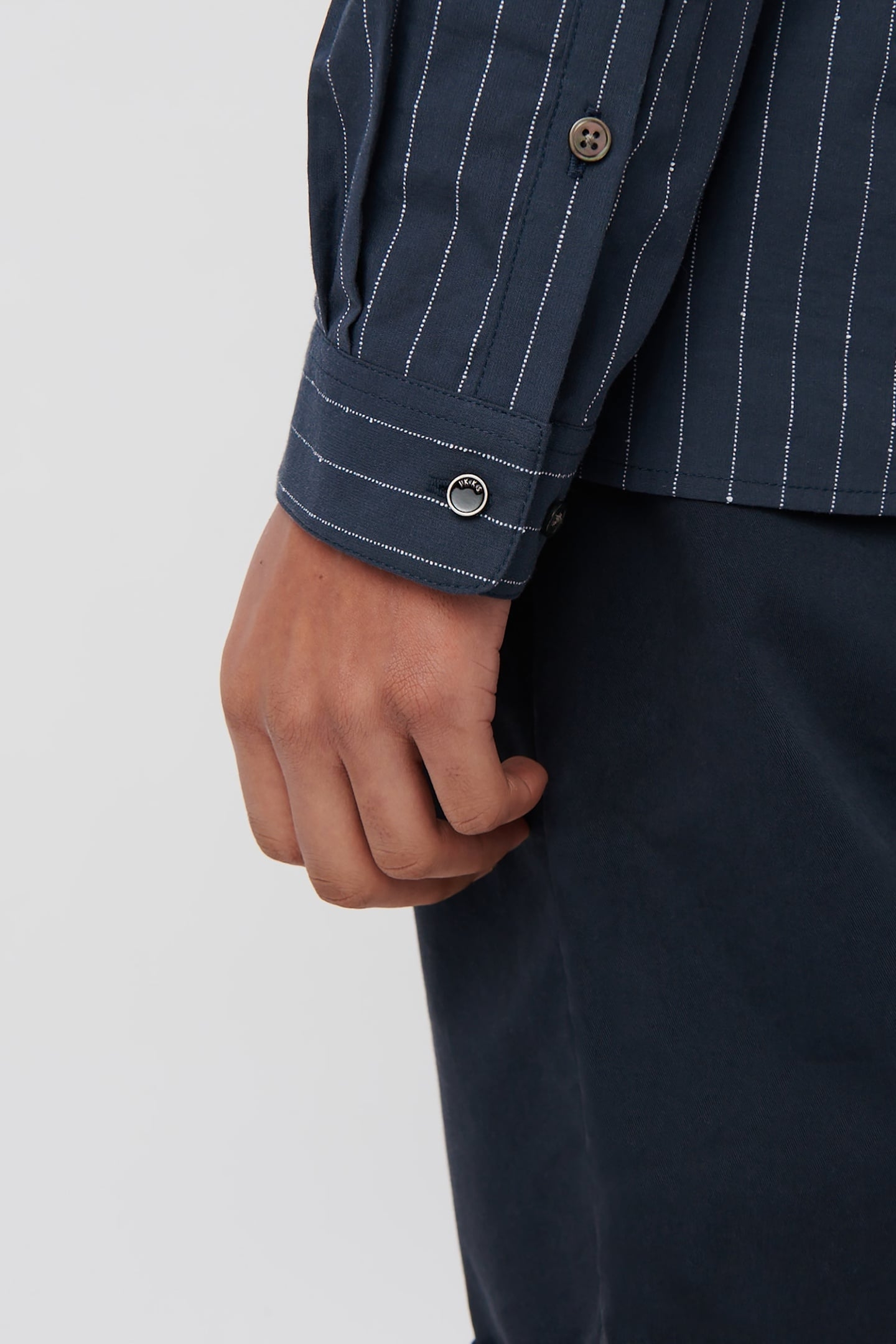 INK STRIPED REGULAR SHIRT 6