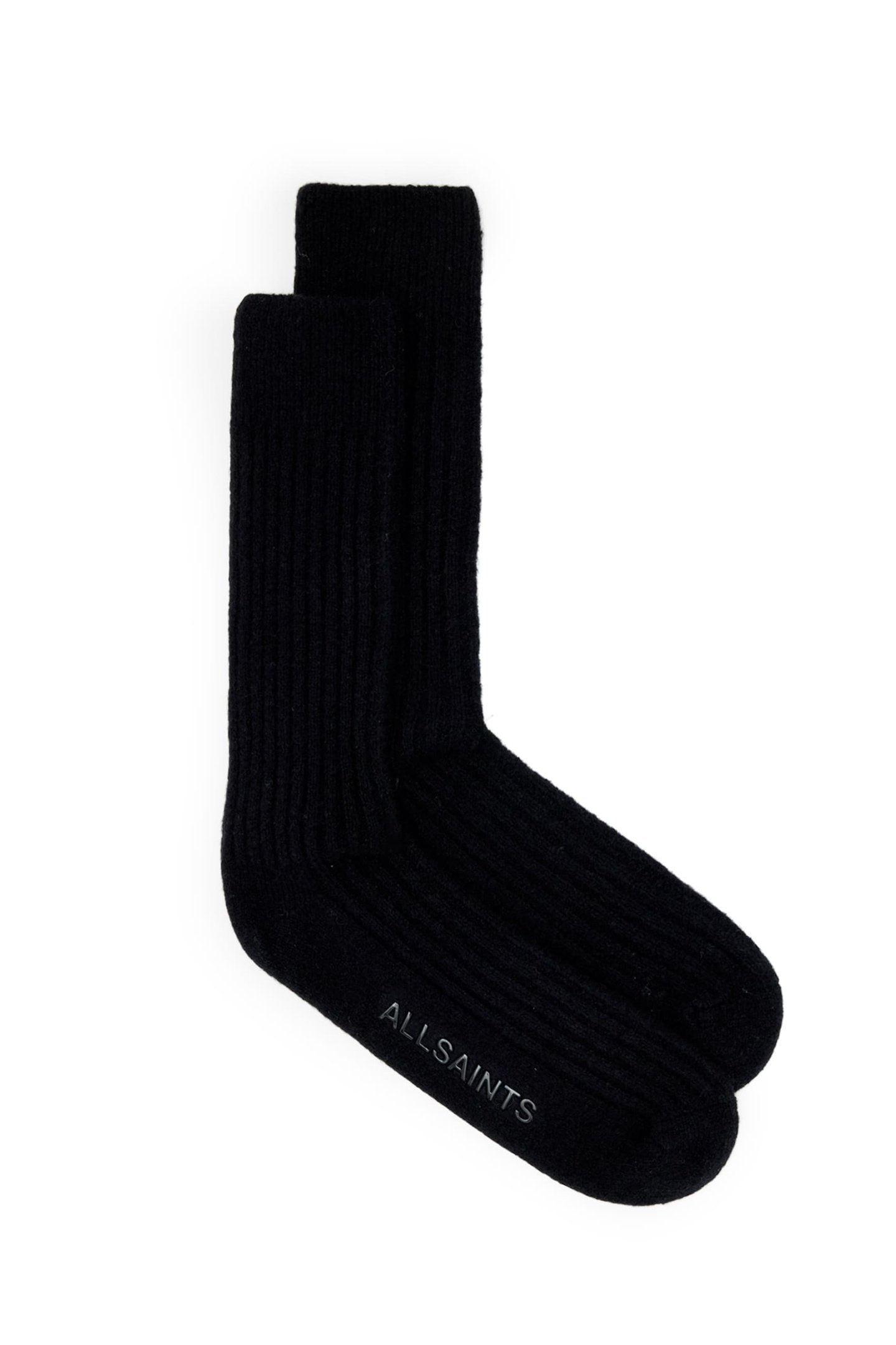 EMI RIB SOCKS BLACK 1