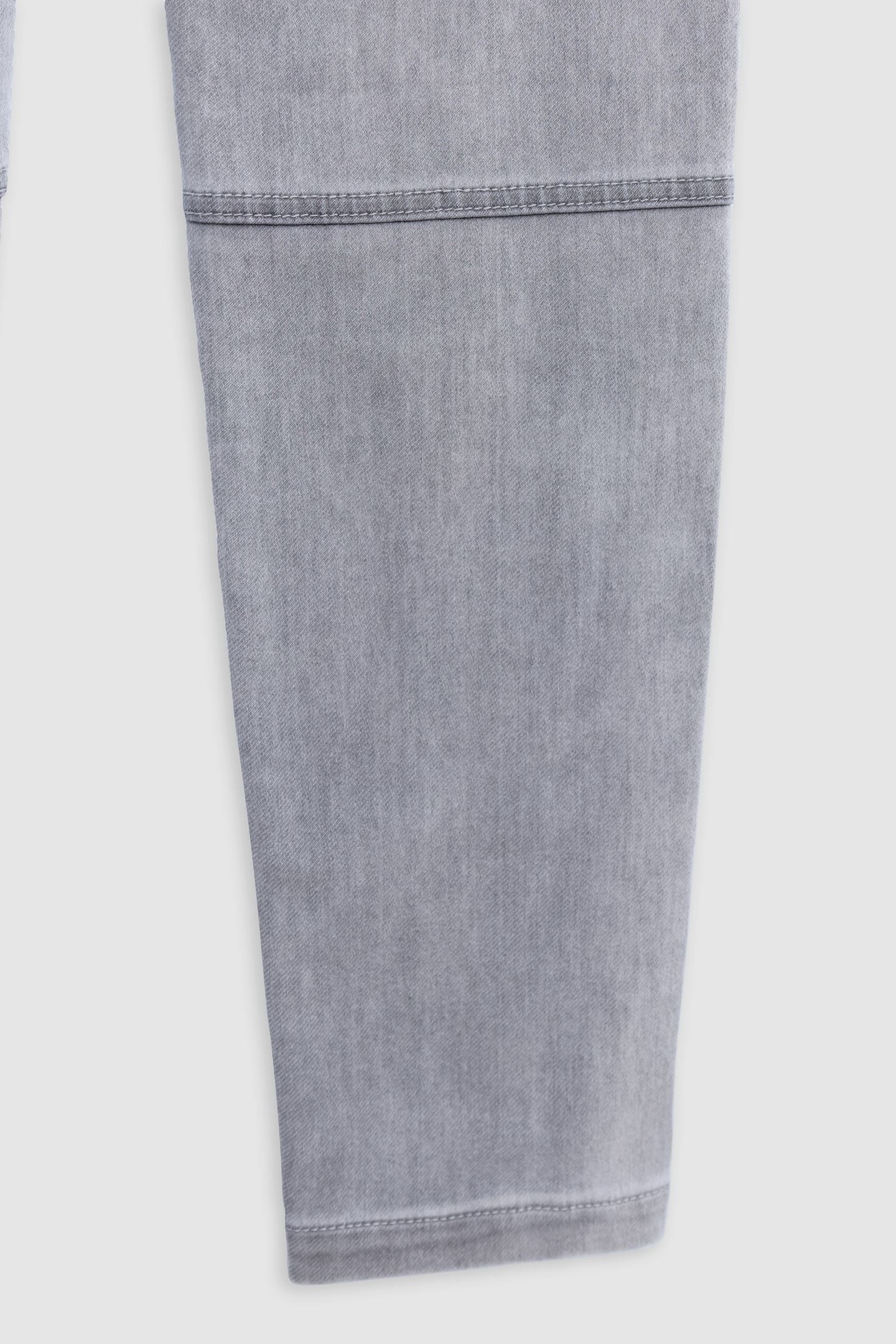 BOY'S GREY CUT-OFF KNEE JOGGER JEANS 6