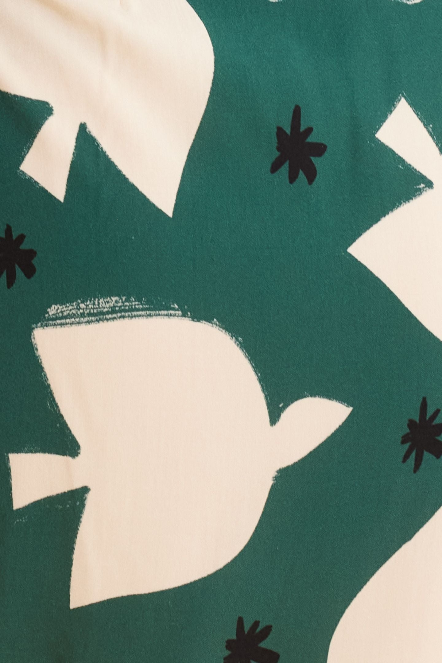 GREEN MAXI BIRD PRINT WRAP SKIRT GREEN 7