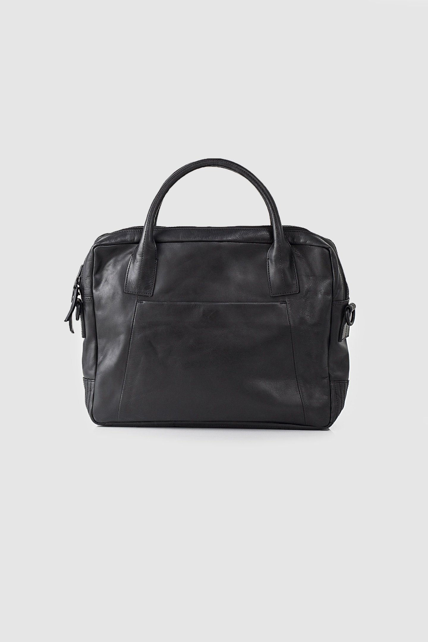 BLACK LEATHER BAG 2