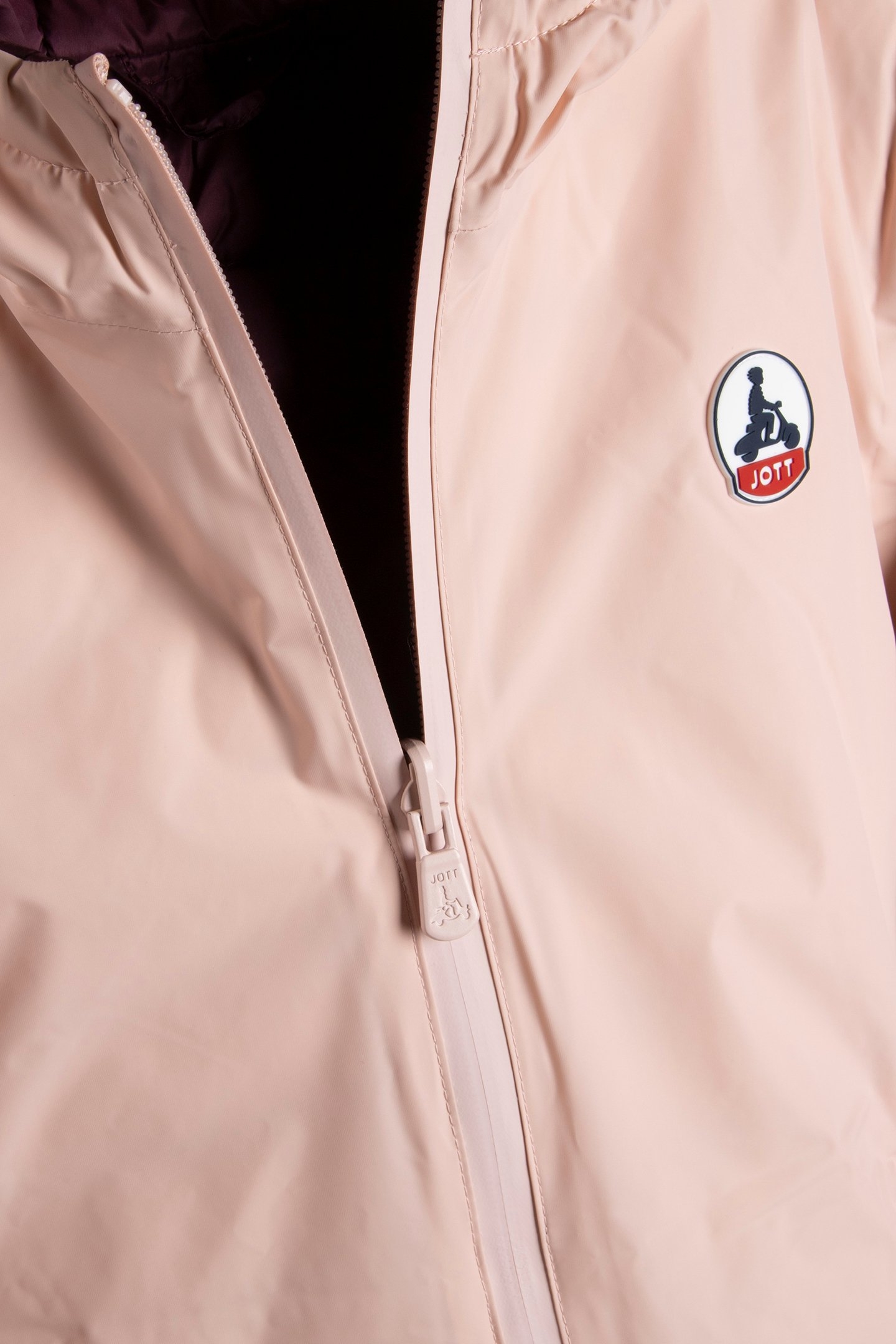 ZURICH JACKET ROSE PALE / AUBERGINE 5