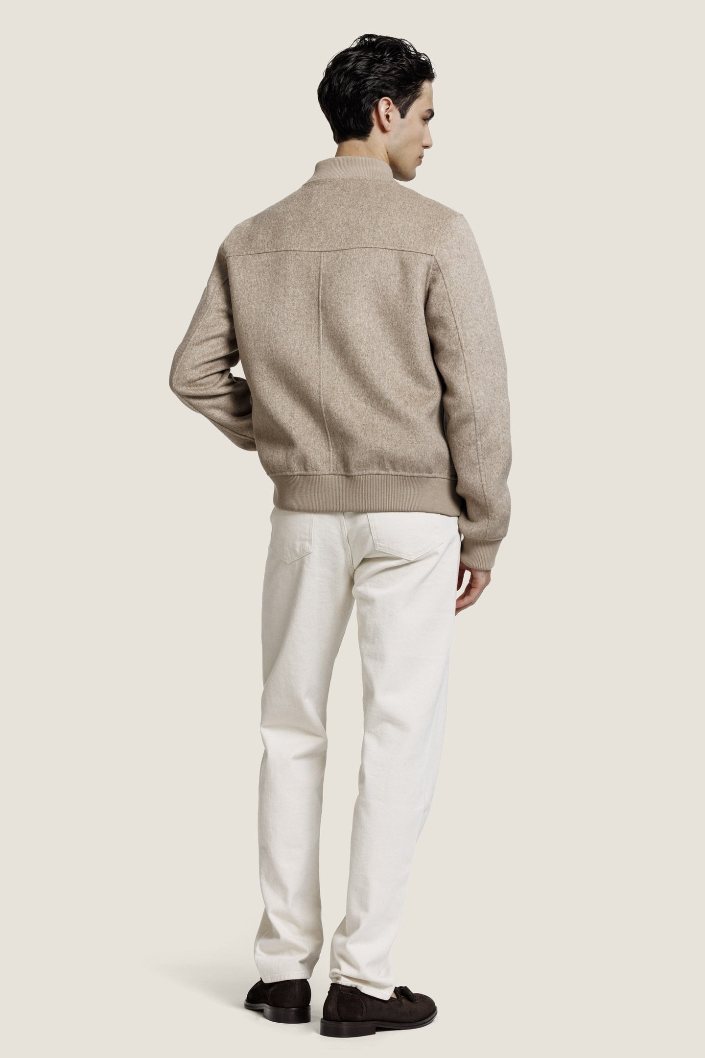 MICK JACKET D BEIGE MELANGE 4