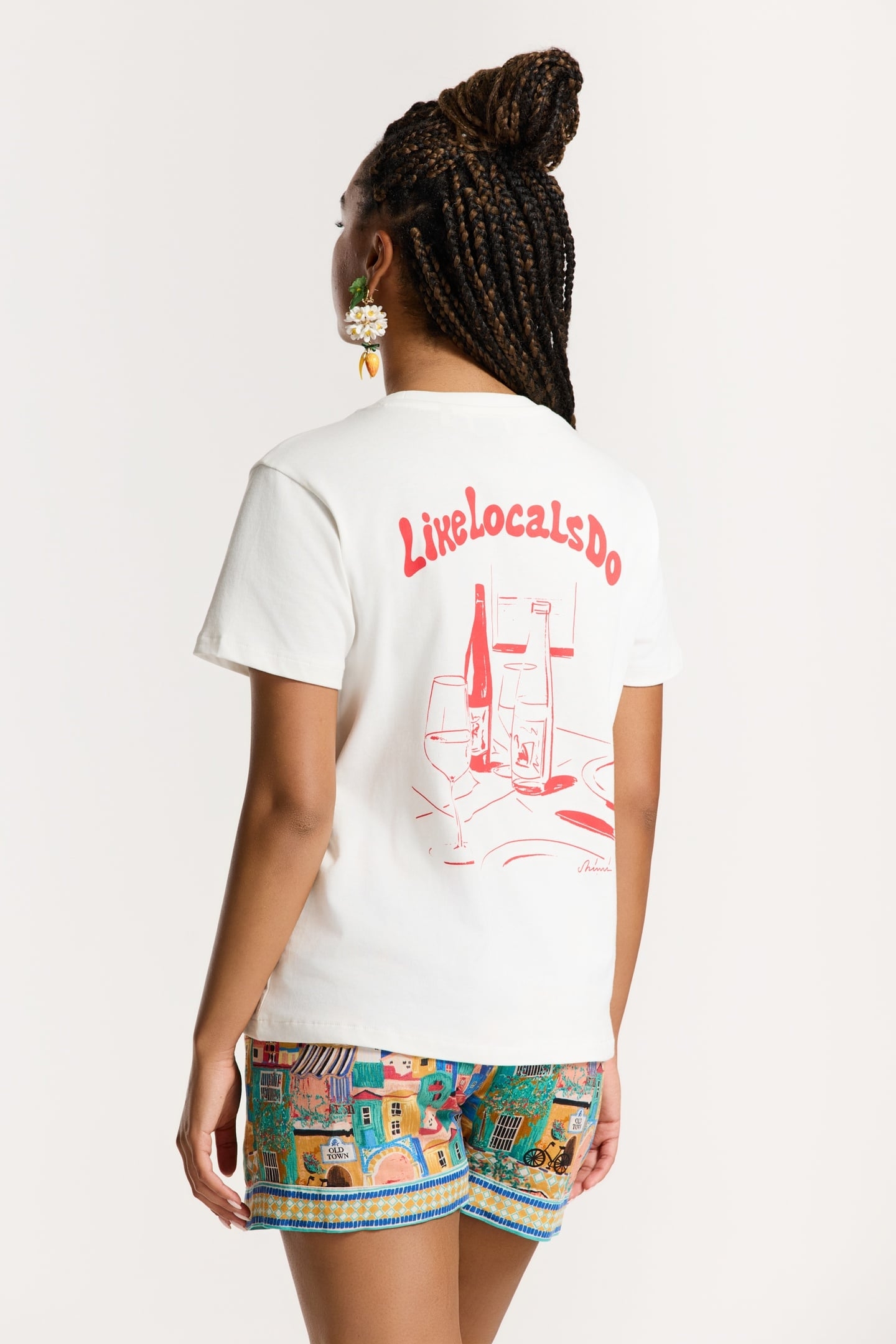 NOA LIKE LOCALS DO T-SHIRT WHITE 7