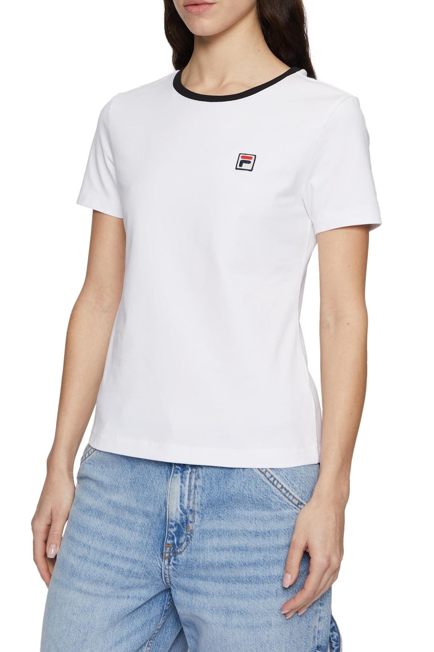 LECTOURE SLIM FIT TEE BRIGHT WHITE 2