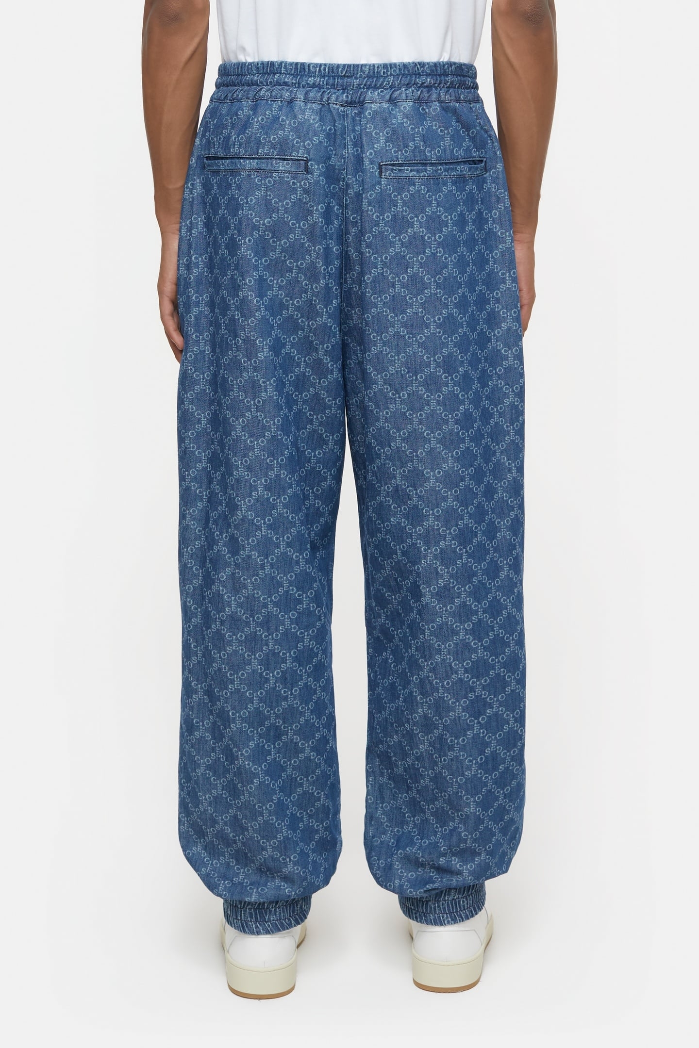 TRACK SUIT PANTS JEANS MID BLUE 4